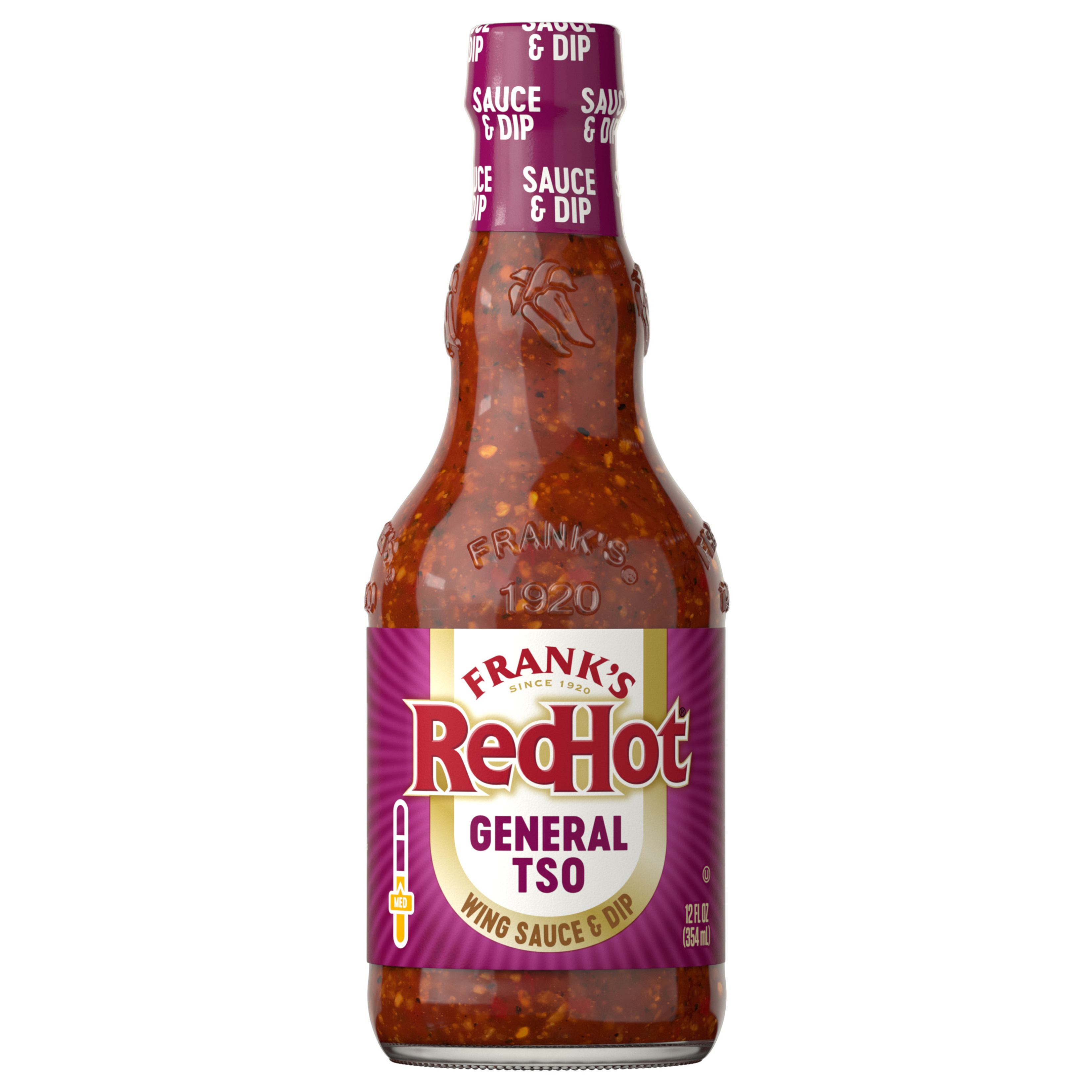 Frank's RedHot Stingin' Honey Teriyaki Wing Sauce, 12.0 fl oz