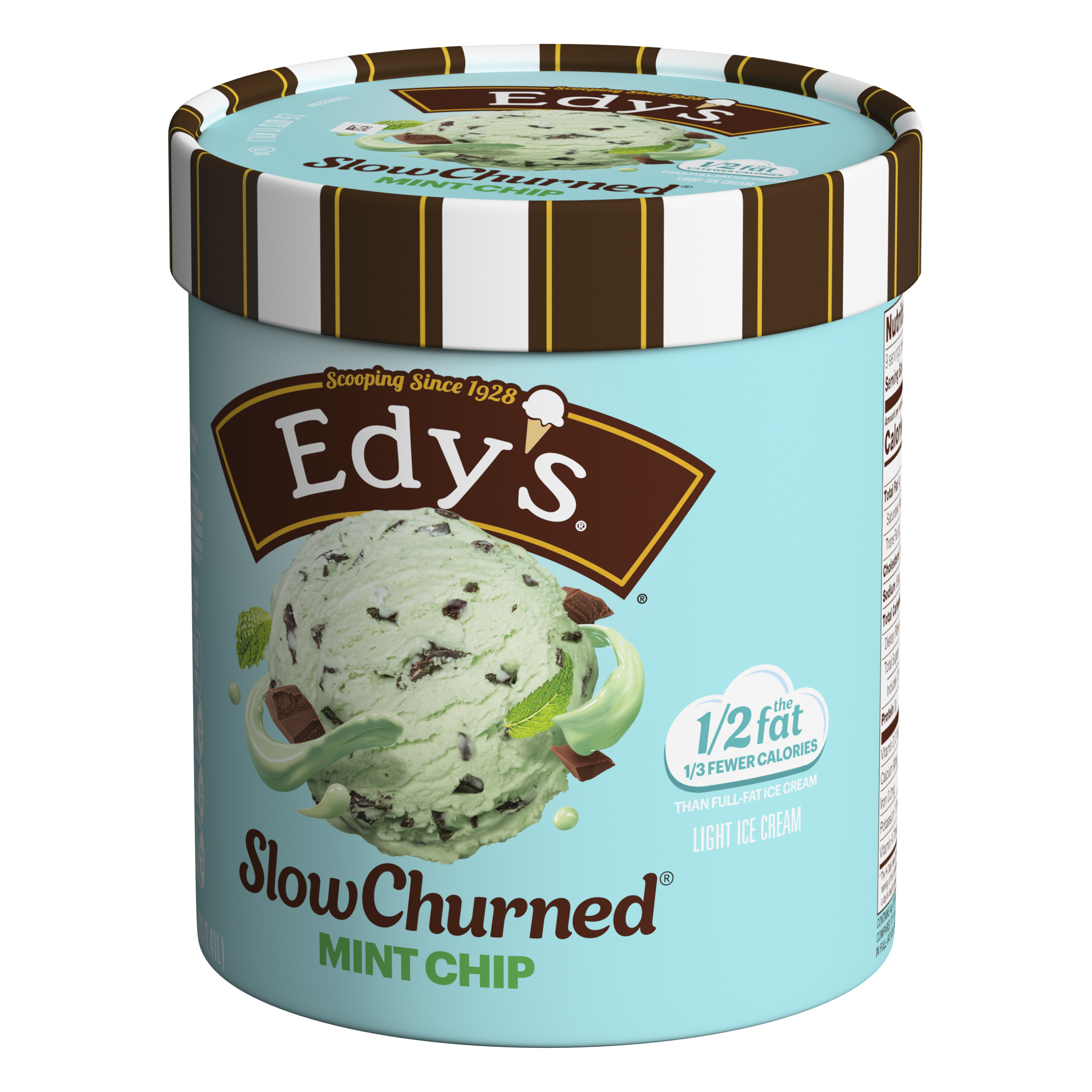 Edy's/Dreyer's Slow Churned Mint Chocolate Chip Light Ice Cream