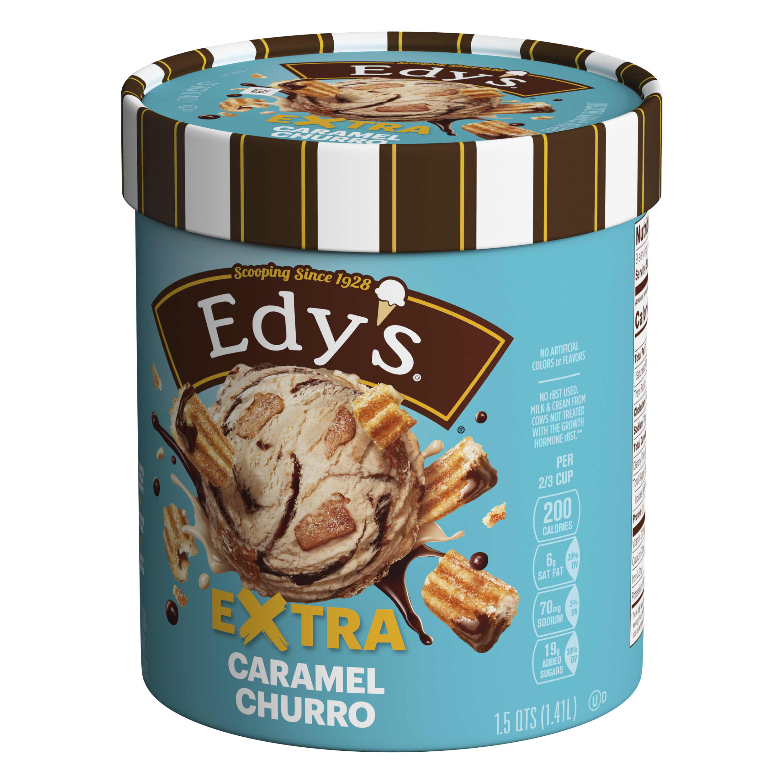 Edy's/Dreyer's Rocky Road Collection Churro Caramel Crossroads Ice