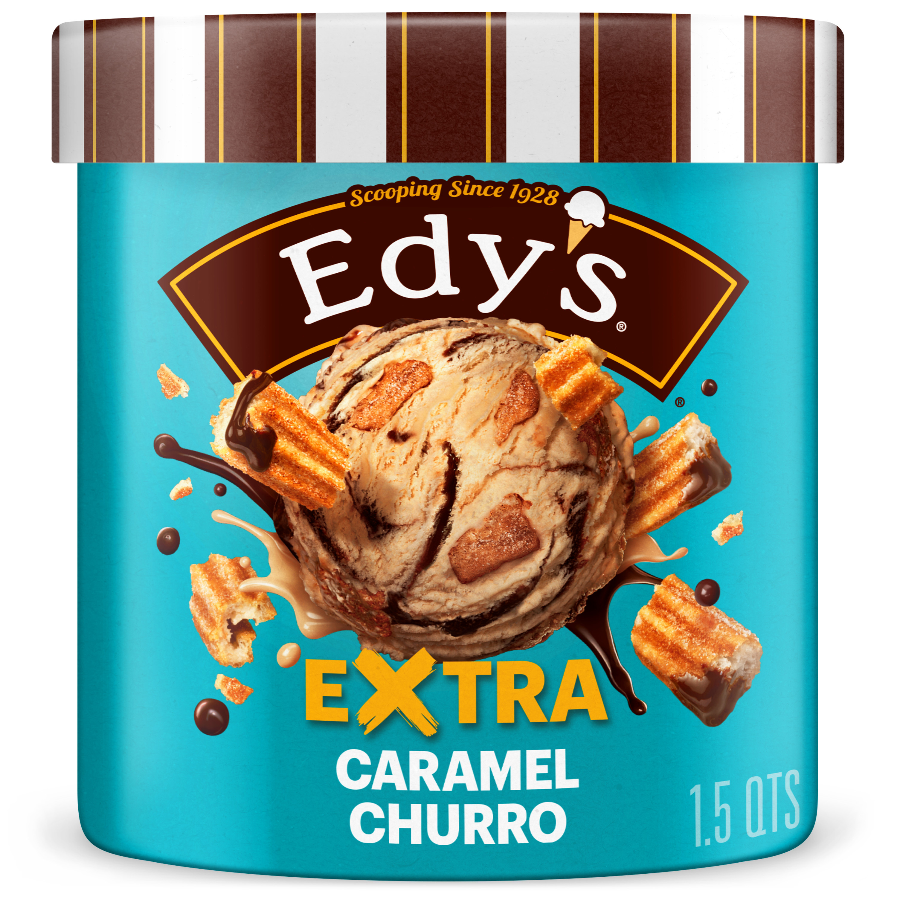 Edy's/Dreyer's Rocky Road Collection Churro Caramel Crossroads Ice
