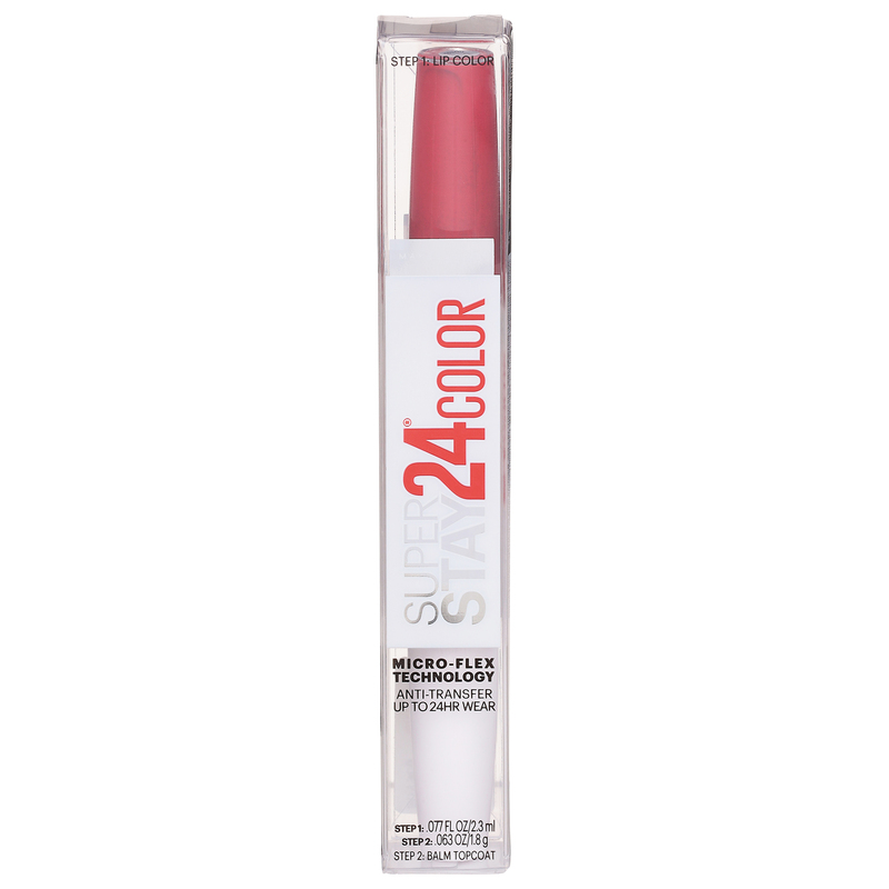 Maybelline SuperStay Lippenstift – 24 Stunden Halt, Farbe 035 Keep It Red, Für Frauen