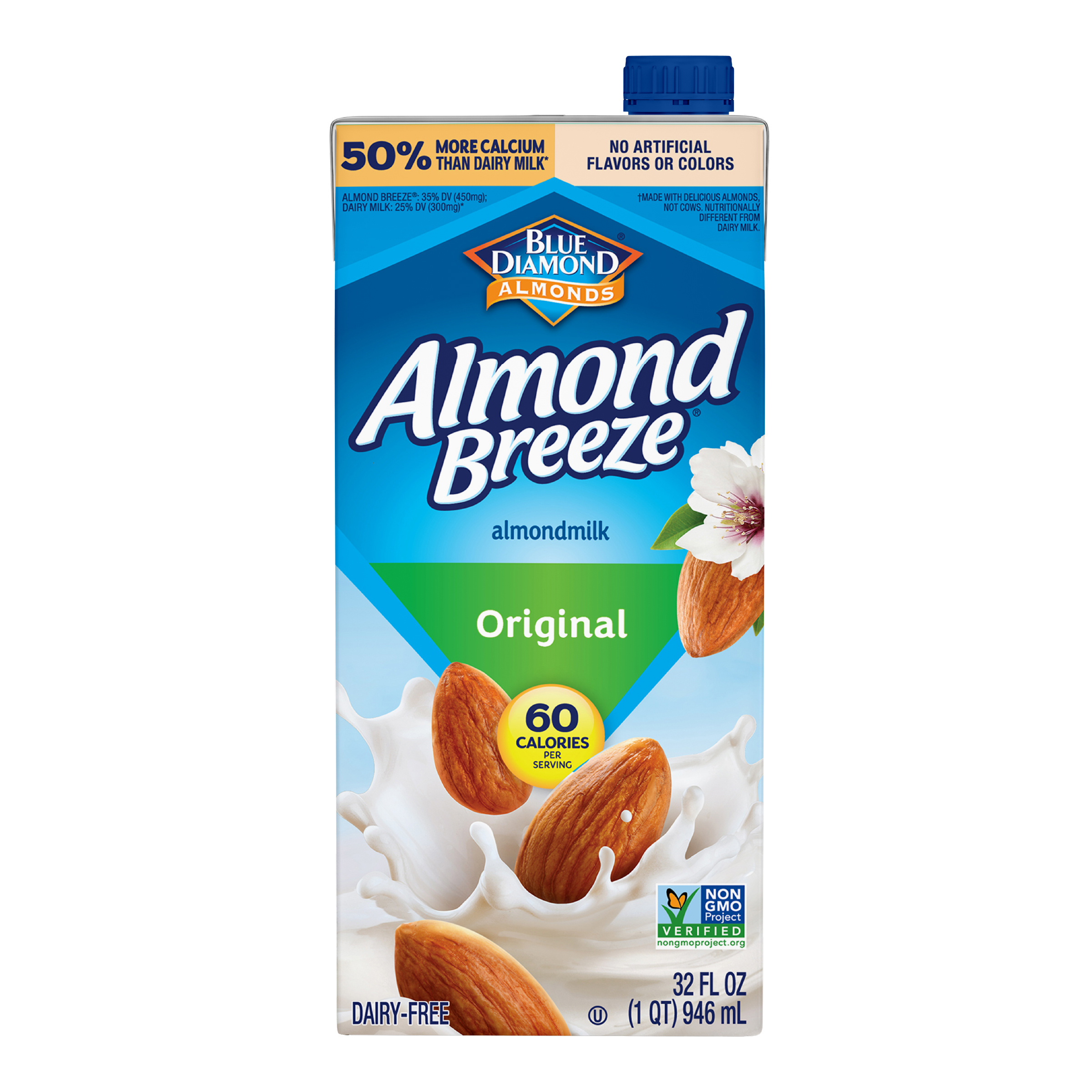 Almond Breeze Original Shelf-Stable Almondmilk, 32 oz | Giant