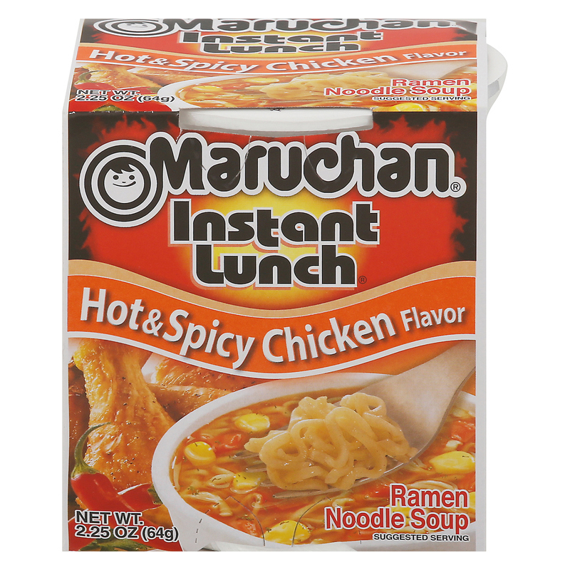 Maruchan Ramen Noodle Soup, Hot & Spicy Chicken Flavor | Giant