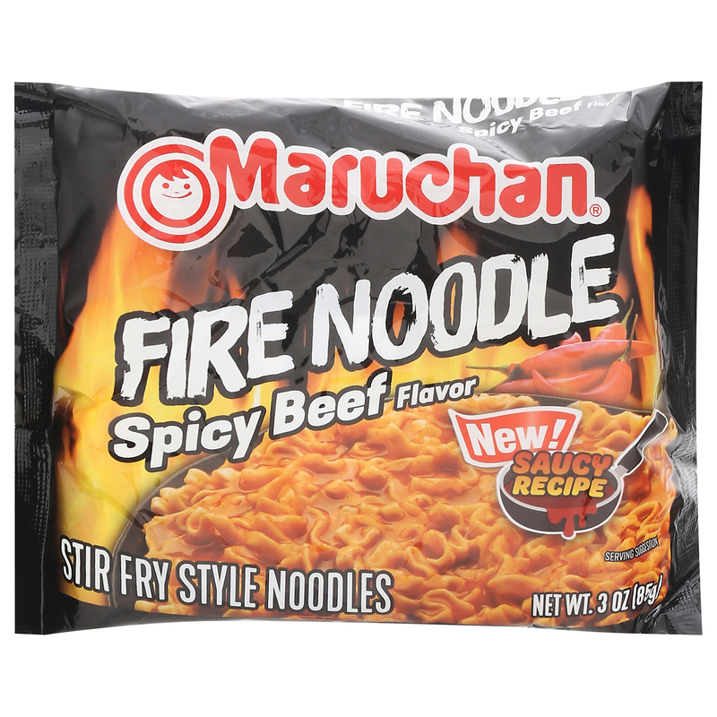 Maruchan Fire Noodle, Stir Fry Style, Spicy Beef Flavor | Giant