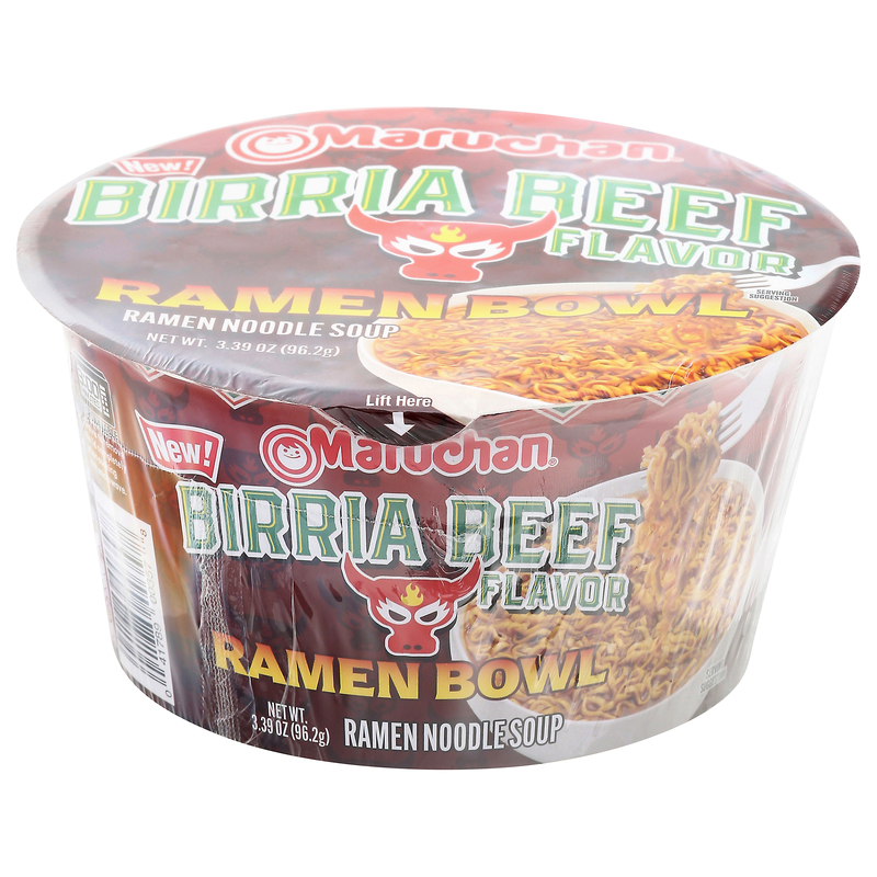 Maruchan Ramen Noodle Soup Bowl, Birria Beef Flavor | Giant Eagle
