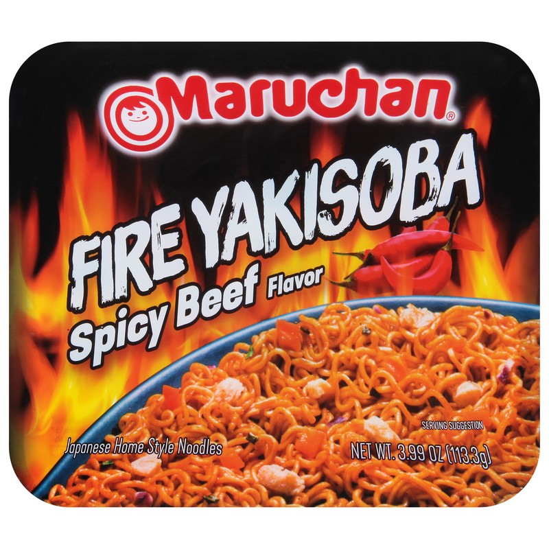 Maruchan Fire Yakisoba, Spicy Beef | Giant Eagle | Because It