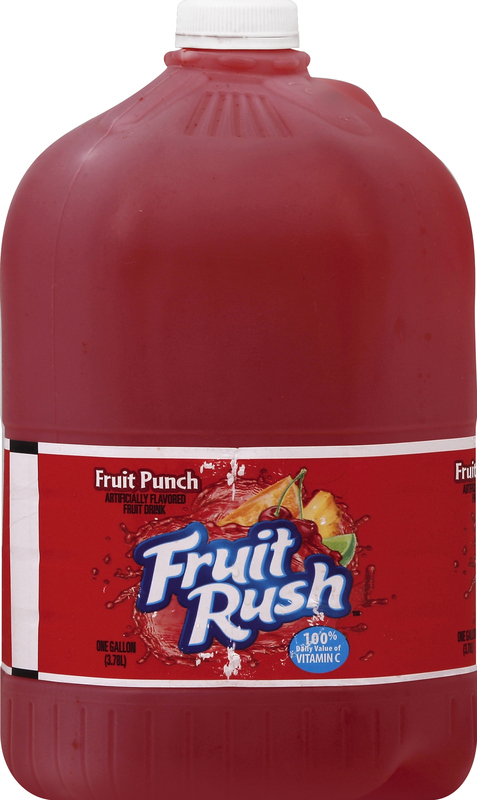 Fruit Rush Fruit Punch Drink, 1 Gallon | Giant Eagle | Because It