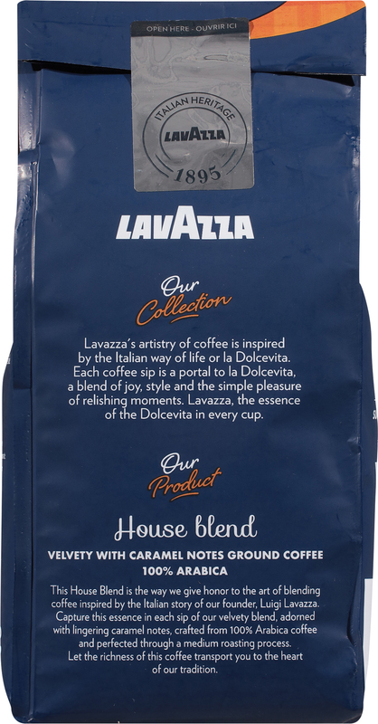 Lavazza Ground Medium Roast House Blend Perfetto Coffee | Giant