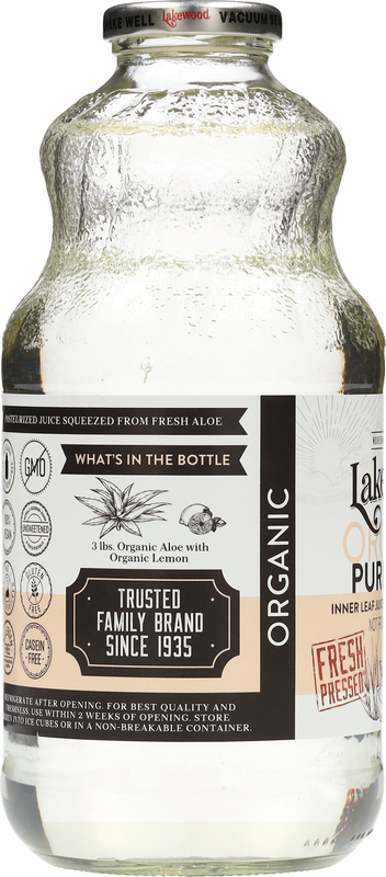 Lakewood Organic Inner Leaf Pure Aloe Juice with Organic Lemon | Giant  Eagle | Because It Matters | Grocery Store & Pharmacy