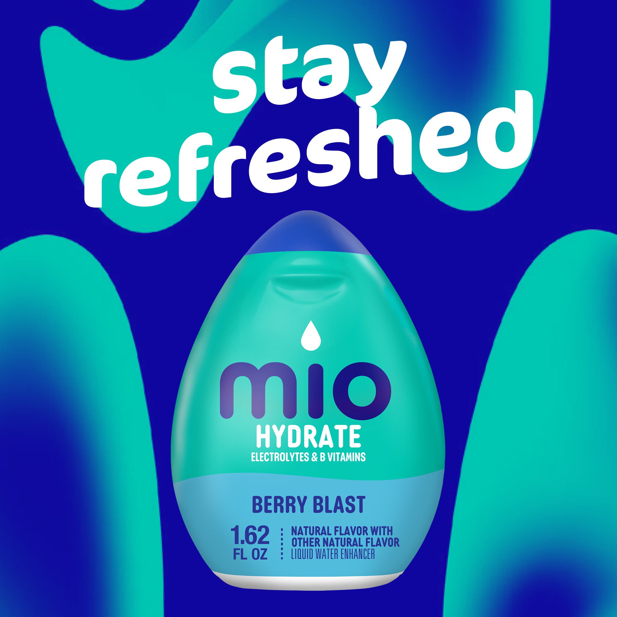 mio Hydrate Berry Blast Flavored with other natural flavor Liquid