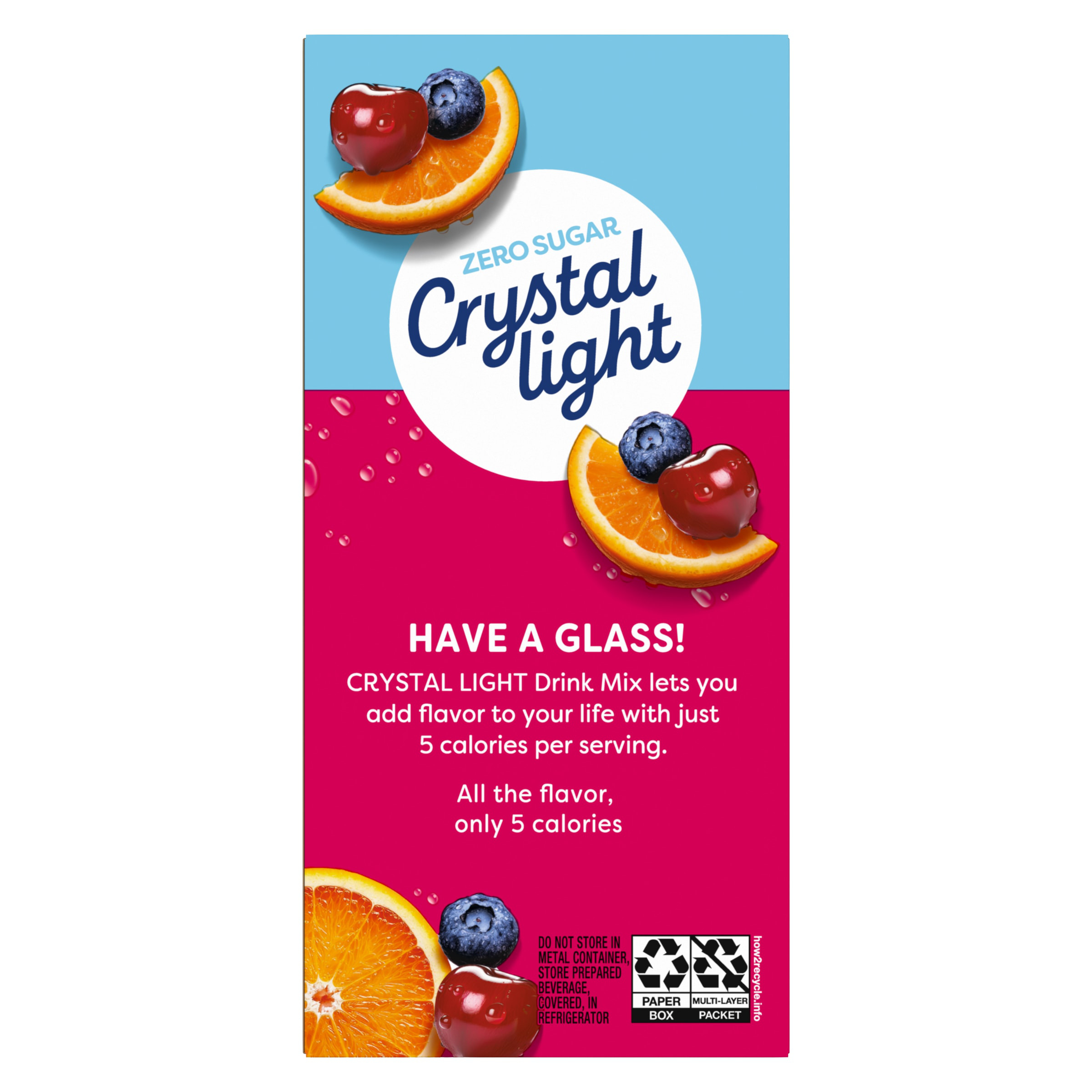 Crystal Light Fruit Punch Artificially Flavored Powdered Drink Mix