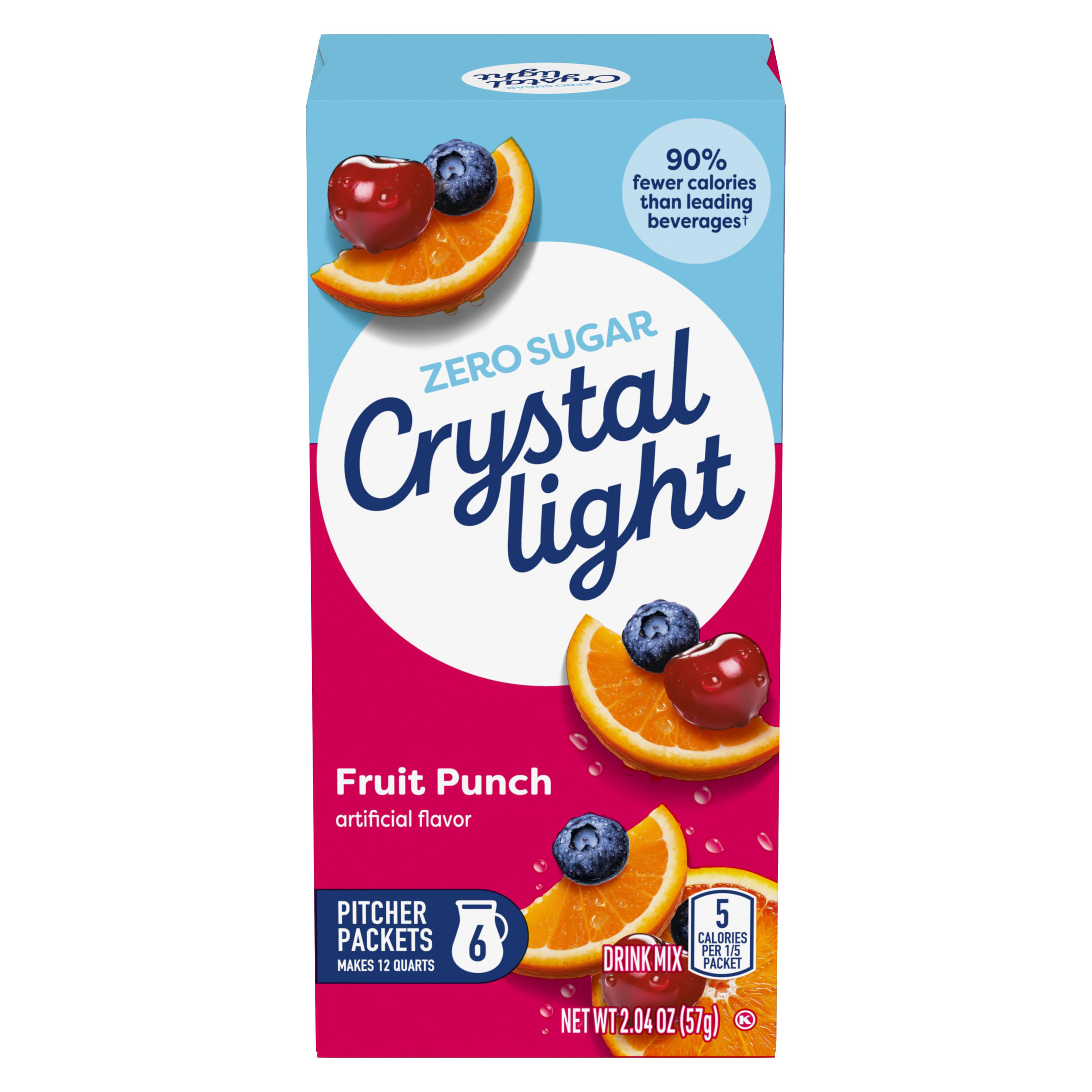 Crystal Light Fruit Punch Artificially Flavored Powdered Drink Mix