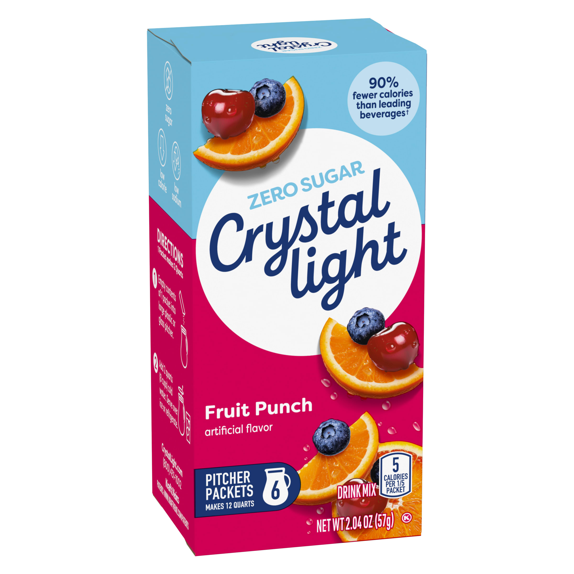 Crystal Light Fruit Punch Artificially Flavored Powdered Drink Mix