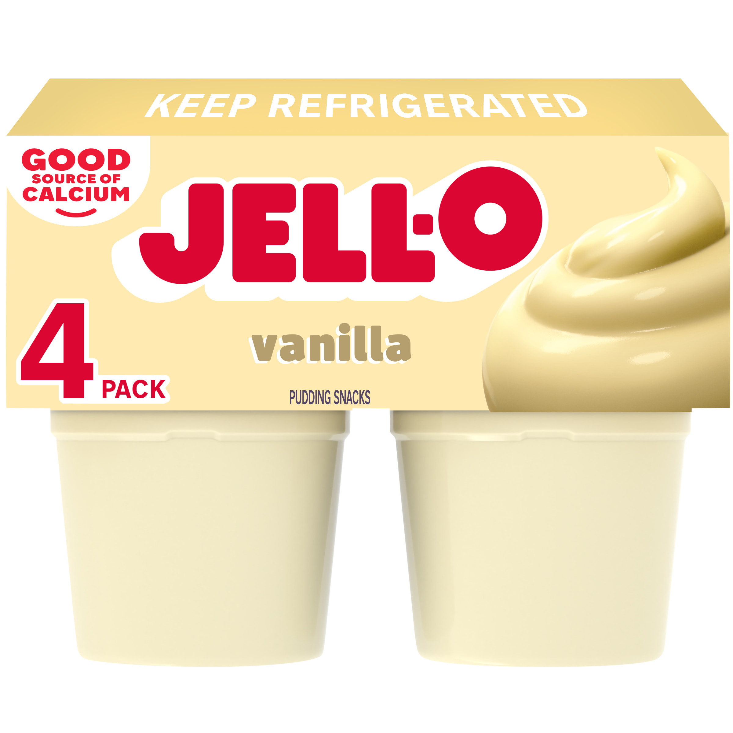 Jell-O Original Vanilla Artificially Flavored Ready-to-Eat Pudding