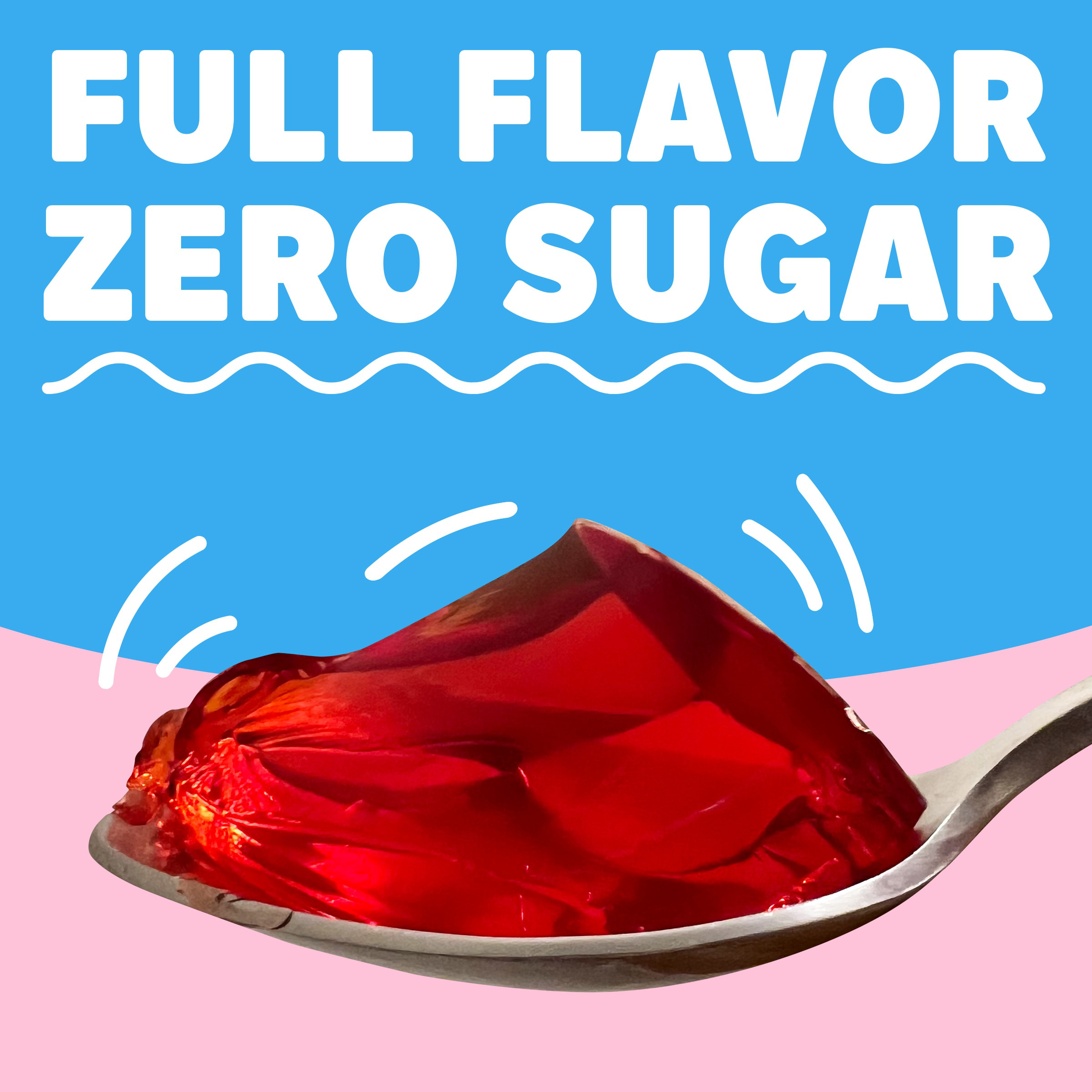 Jell-O Strawberry Artificially Flavored Zero Sugar Ready-to-Eat