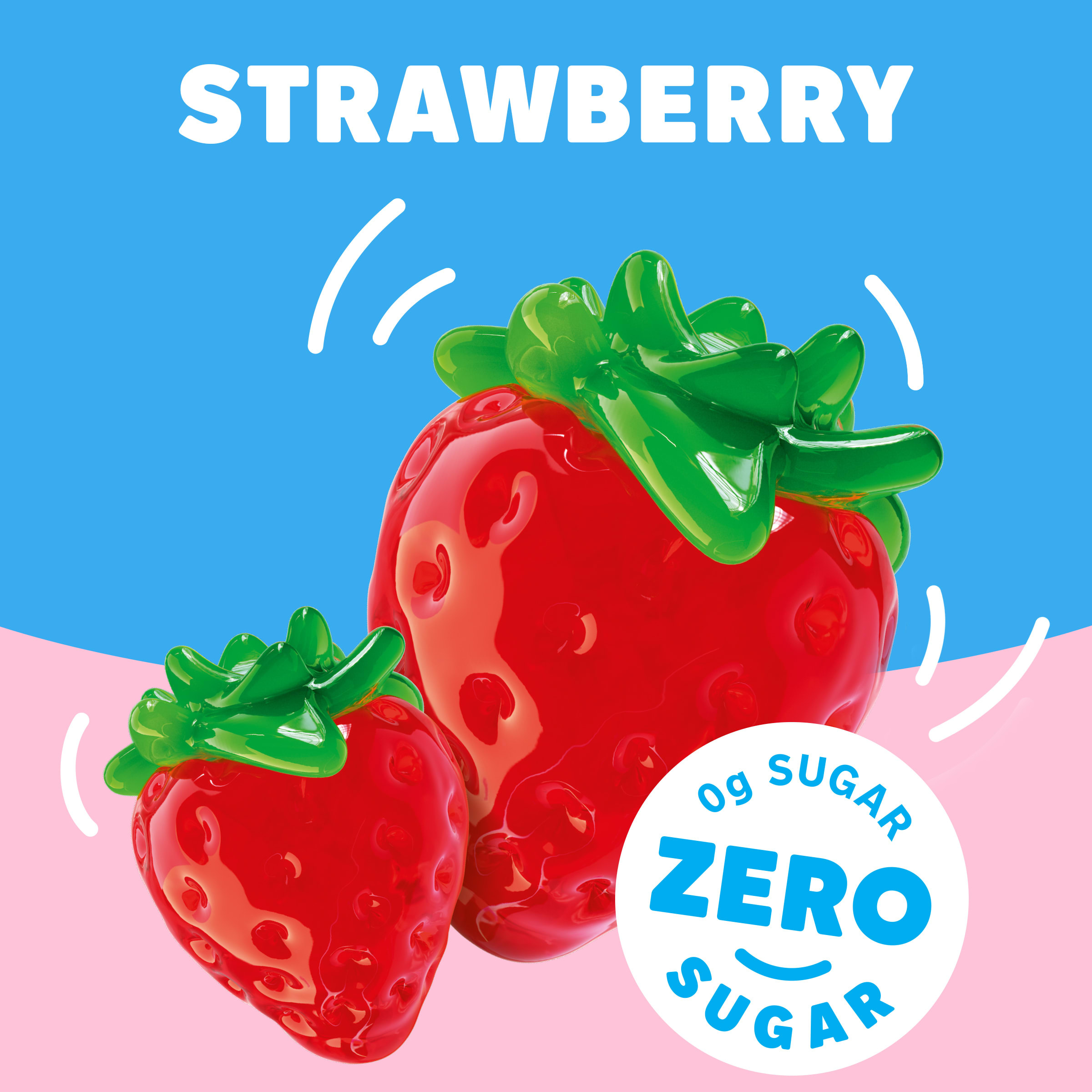 Jell-O Strawberry Artificially Flavored Zero Sugar Ready-to-Eat