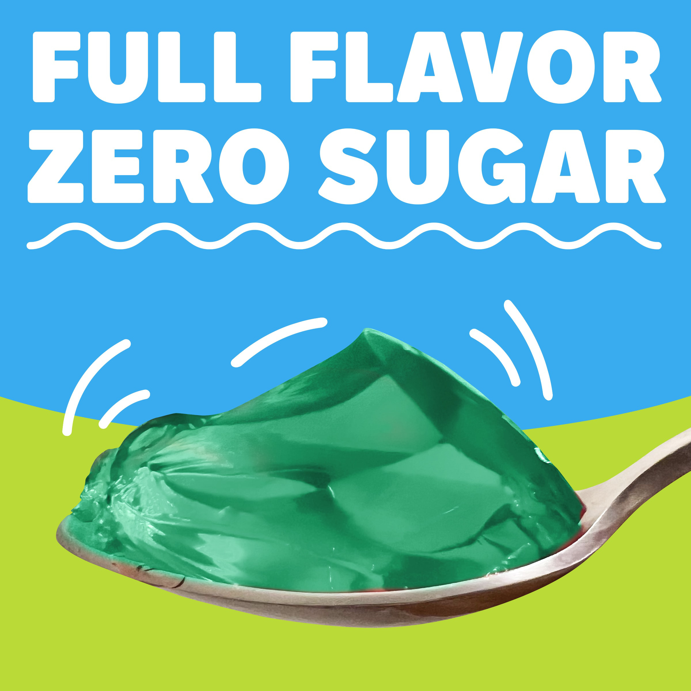 Jell-O Lemon-Lime Artificially Flavored Zero Sugar Ready-to-Eat