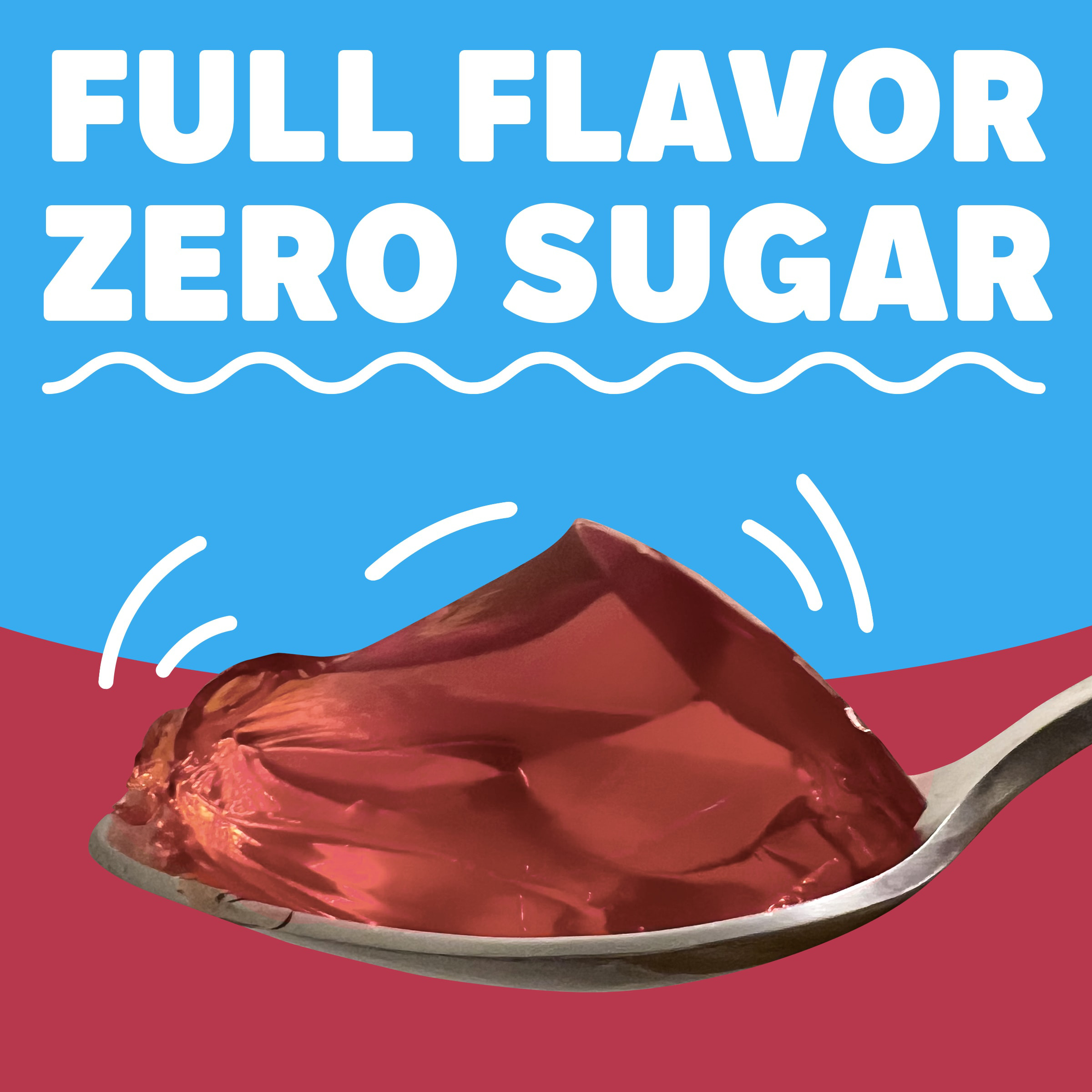 Jell-O Cherry Artificially Flavored Zero Sugar Ready-to-Eat
