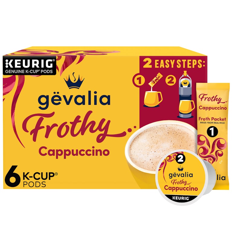Gevalia Frothy 2-Step Artificially Flavored Cappuccino Espresso