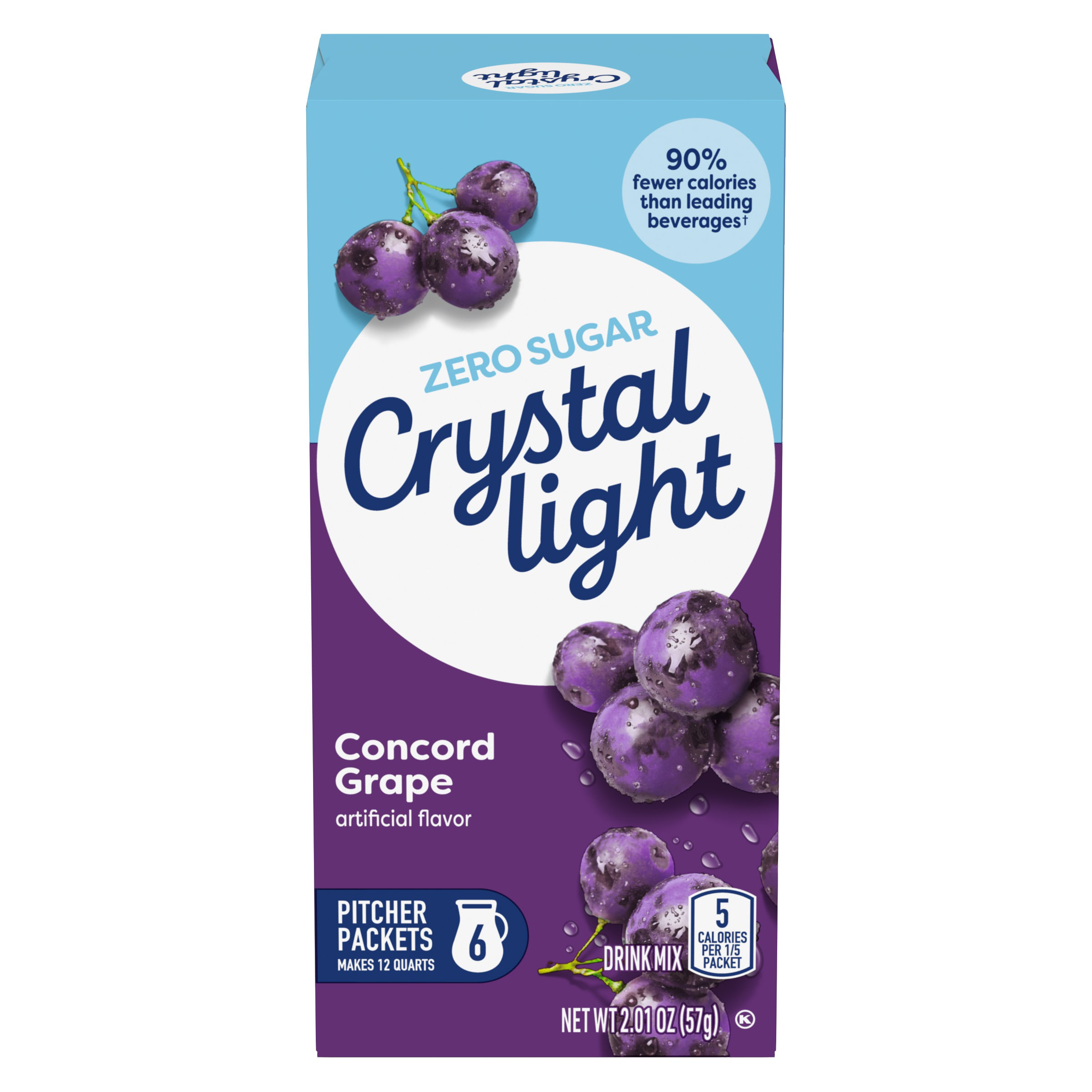 Crystal Light Concord Grape Artificially Flavored Powdered Drink