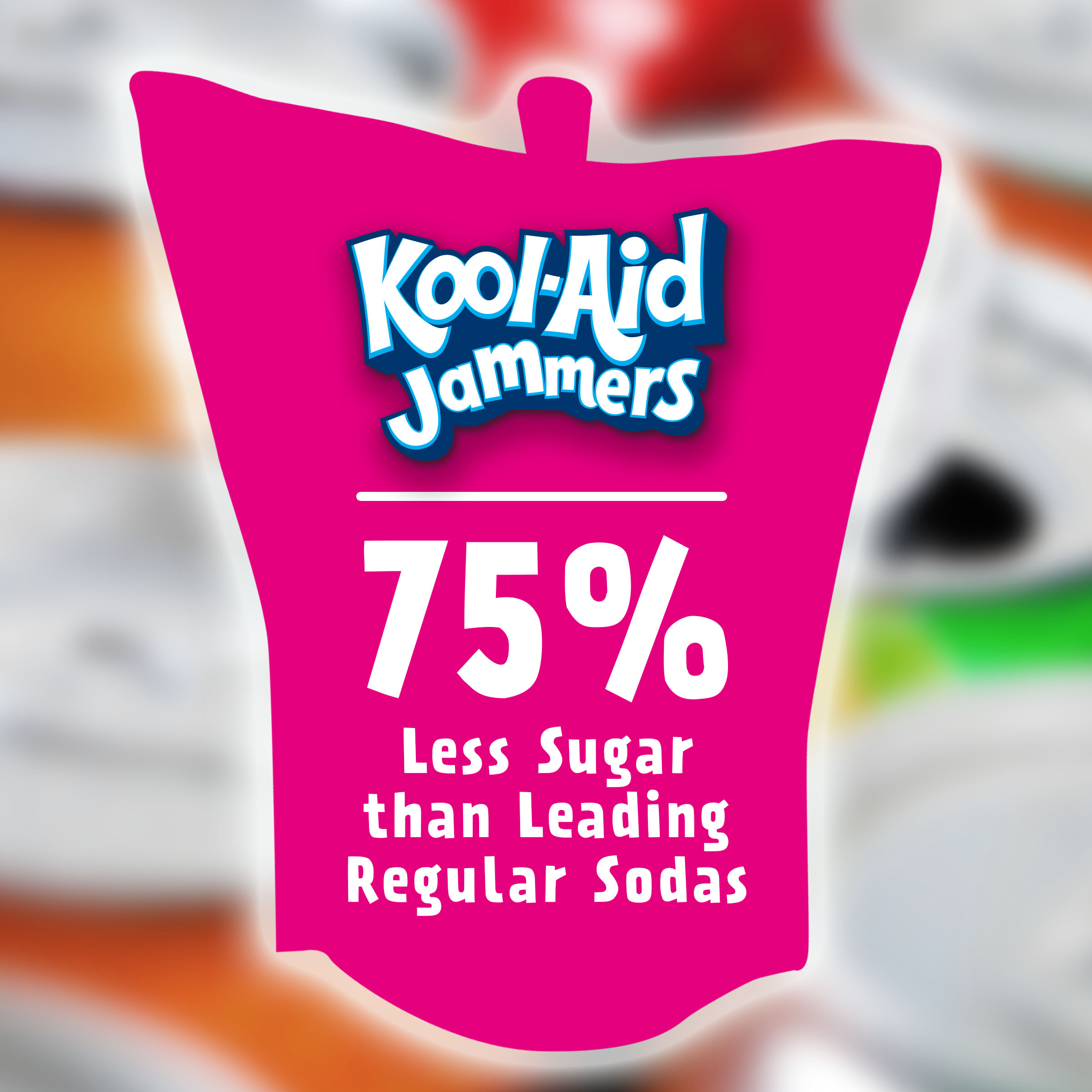 Kool-Aid Jammers Sharkleberry Fin Strawberry Orange Punch Flavored