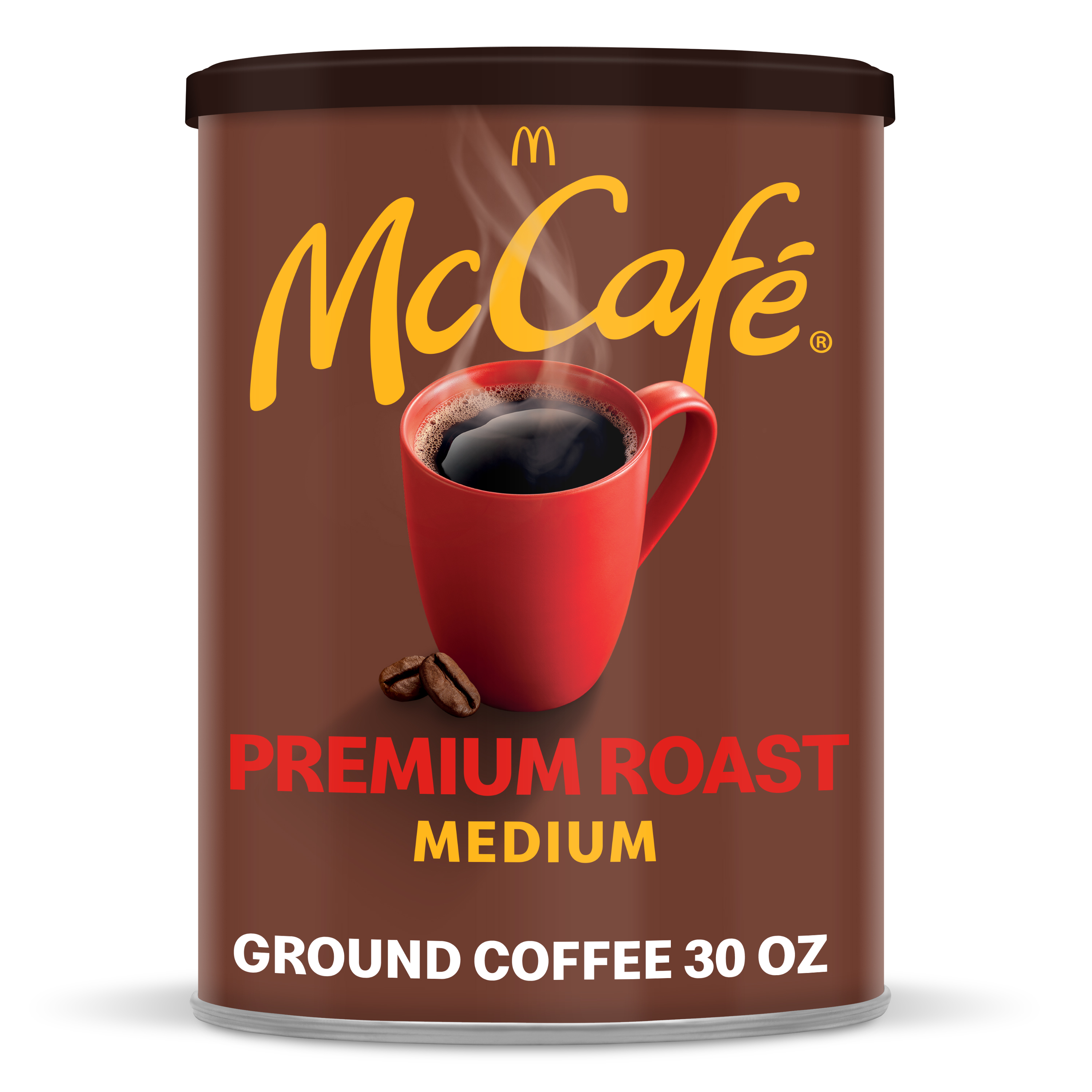 McCafe Premium Roast, Ground Coffee, Medium Roast, 30oz. Canned