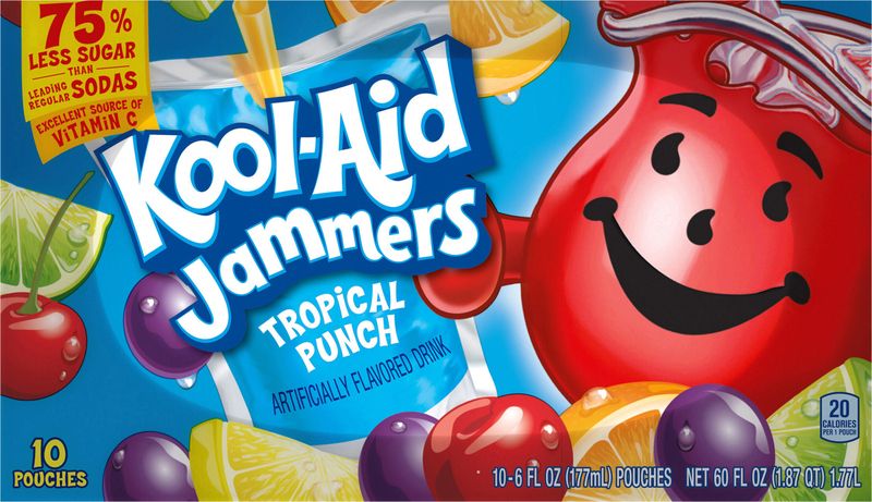 Kool-Aid Jammers 3種類×10個 30パウチバラエティパック Kool