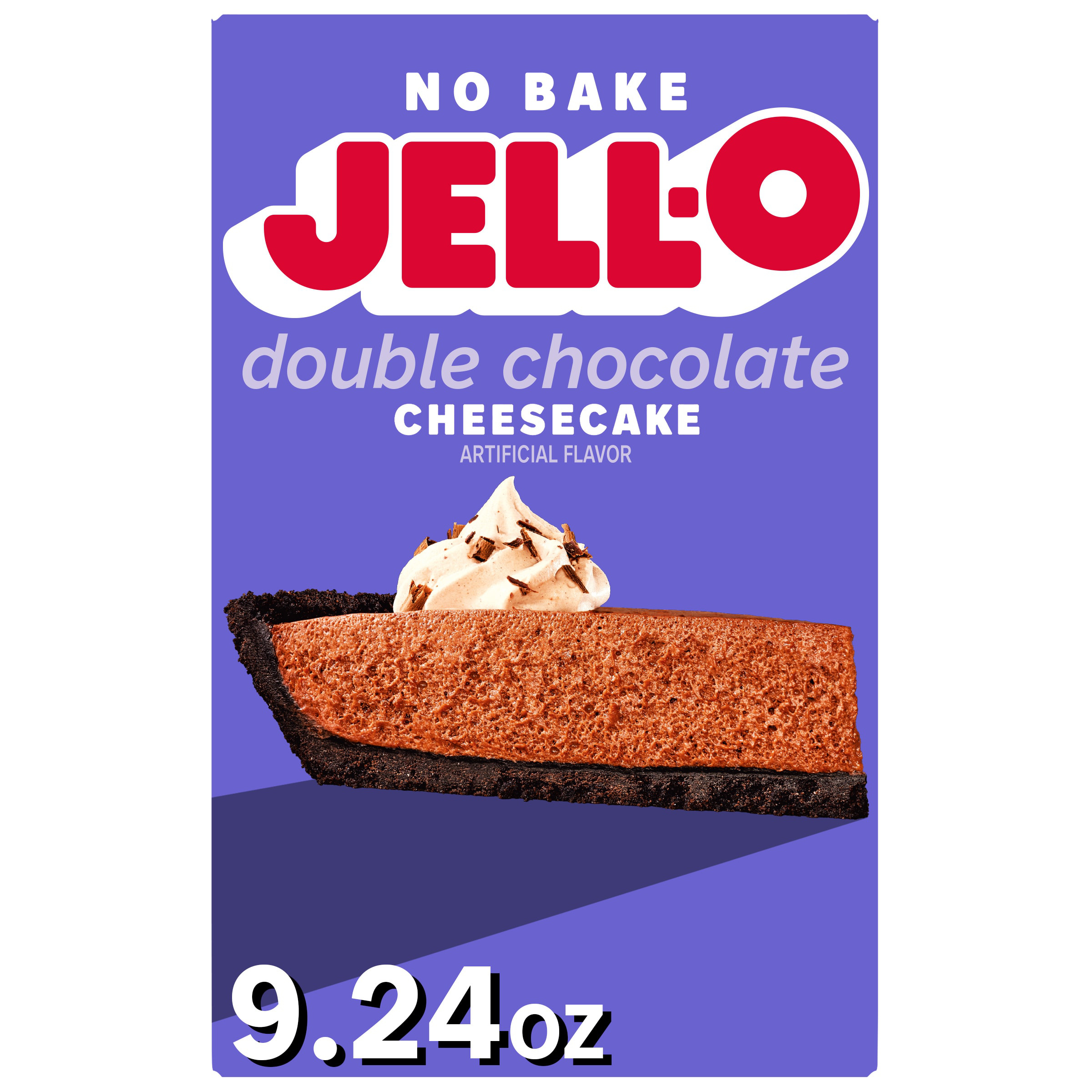 Jell-O No Bake Double Chocolate Cheesecake Dessert Kit with