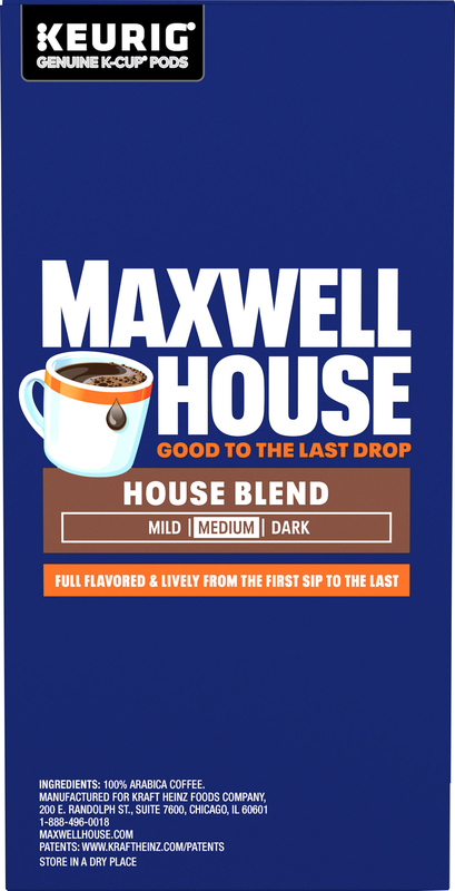Maxwell House House Blend Medium Roast K-Cup Coffee Pods, 32 ct Box |  Giant Eagle | Because It Matters | Grocery Store & Pharmacy