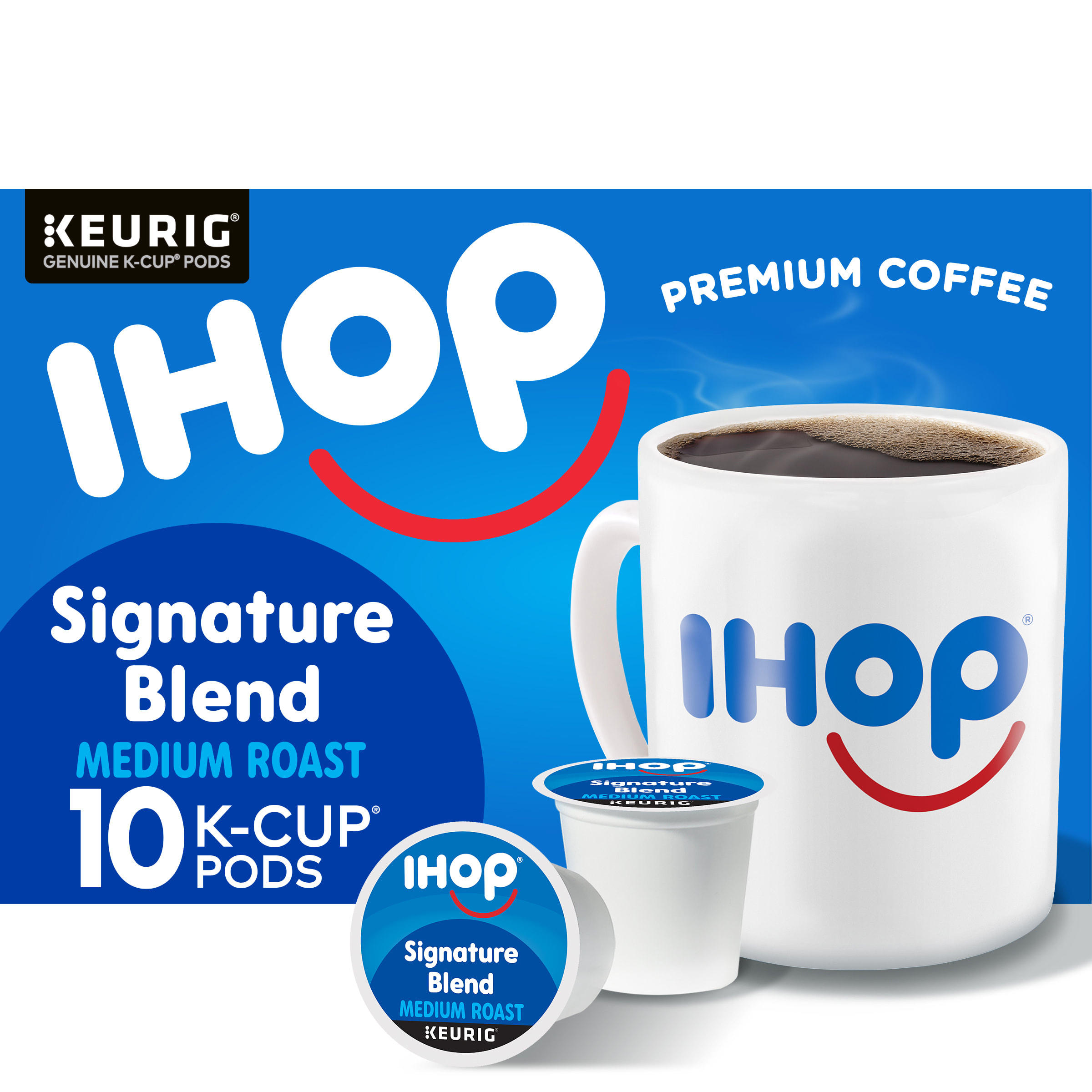 IHOP Medium Roast Signature Blend Keurig K-Cup® Coffee Pods, 10 ct