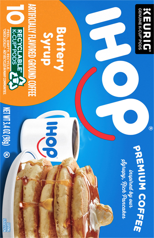 IHOP Buttery Syrup Flavored Keurig K-Cup® Coffee Pods, 10 ct Box