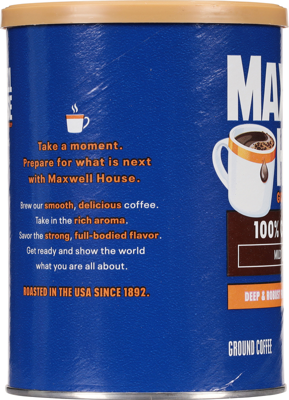 Maxwell House 100% Colombian Ground Coffee, 9.9 oz Canister