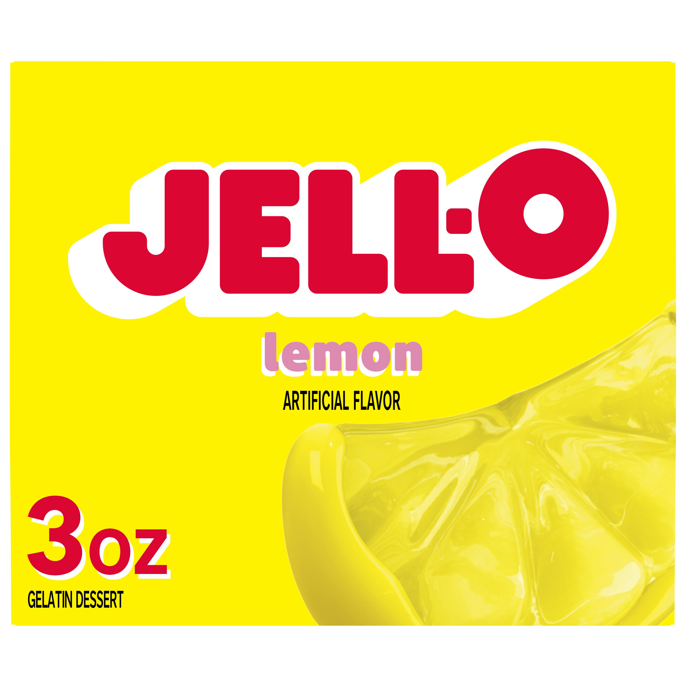 Jell-O Lemon Naturally Flavored Instant Pudding & Pie Filling Mix