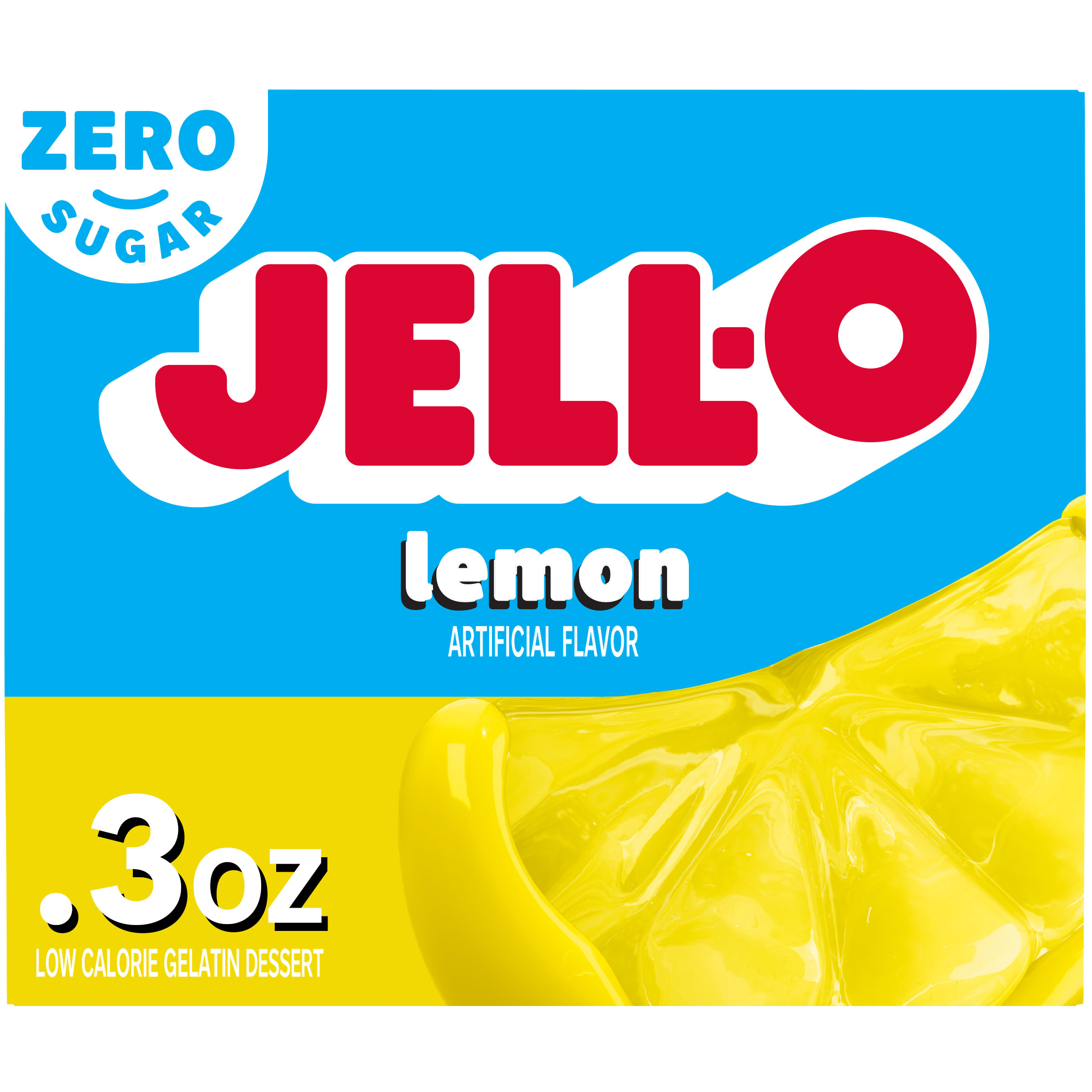 Jell-O Lime Artificially Flavored Zero Sugar Low Calorie