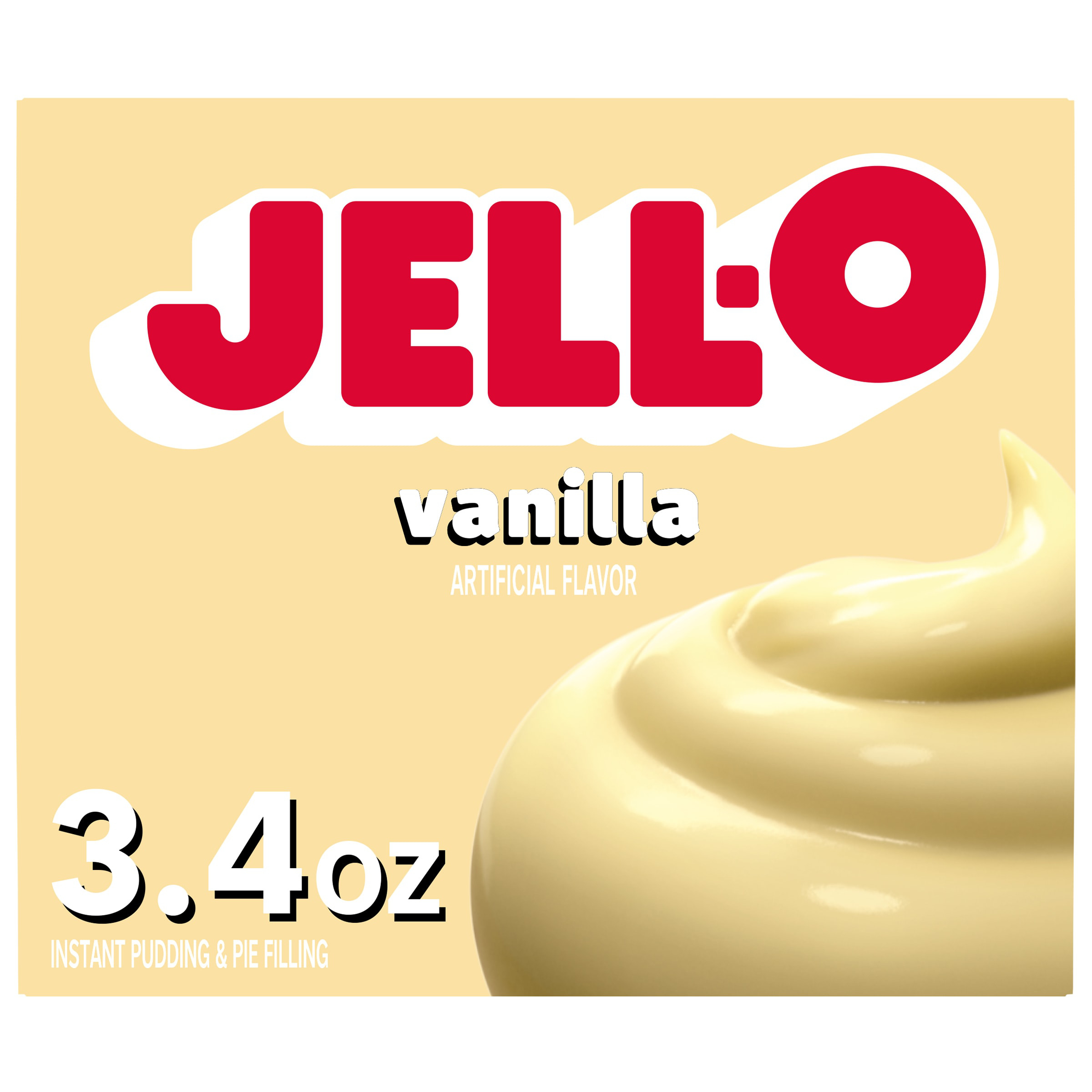 Jell-O Vanilla Artificially Flavored Instant Pudding & Pie Filling