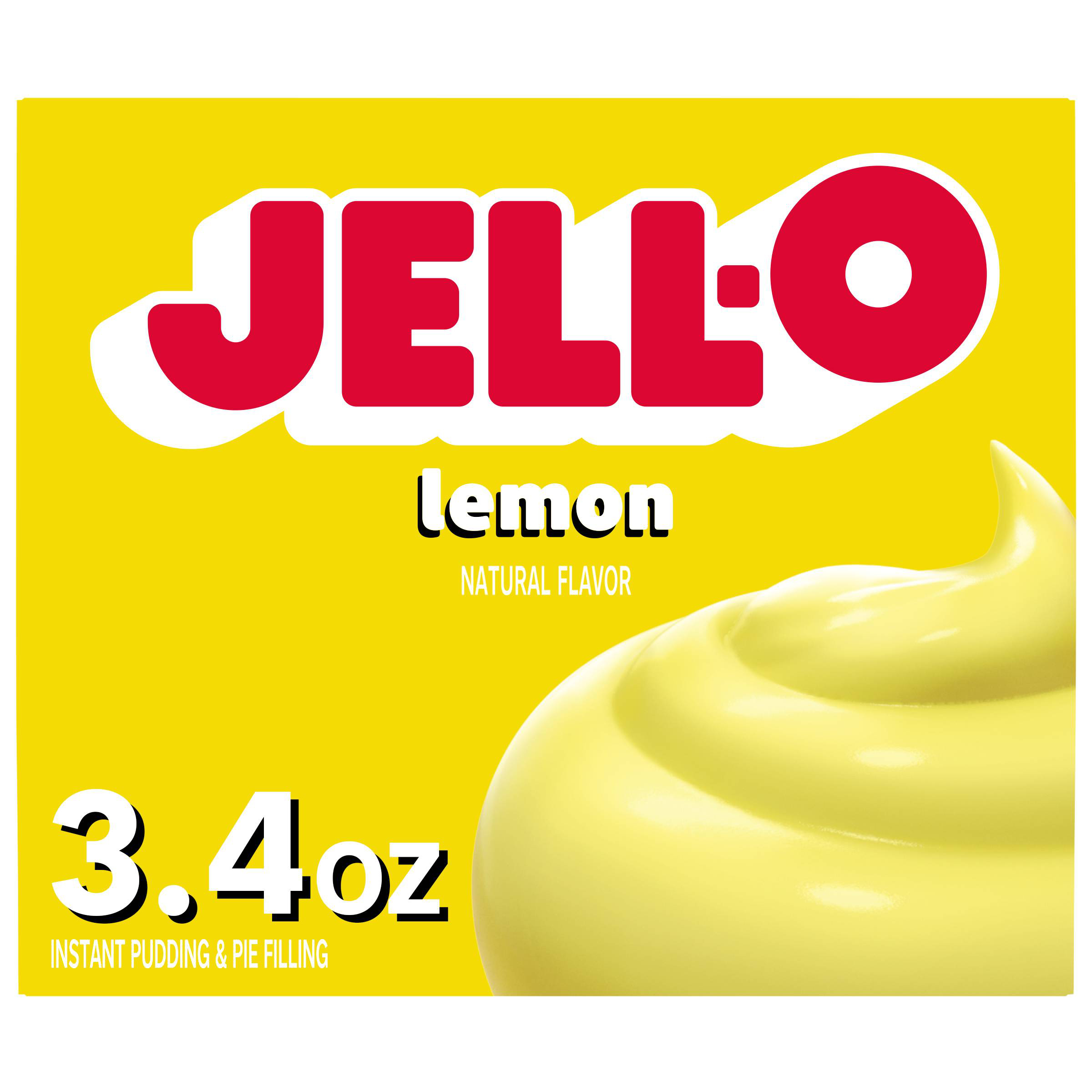 その他 igs4000Gel Jell-O Lemon Naturally Flavored Instant Pudding & Pie Filling Mix