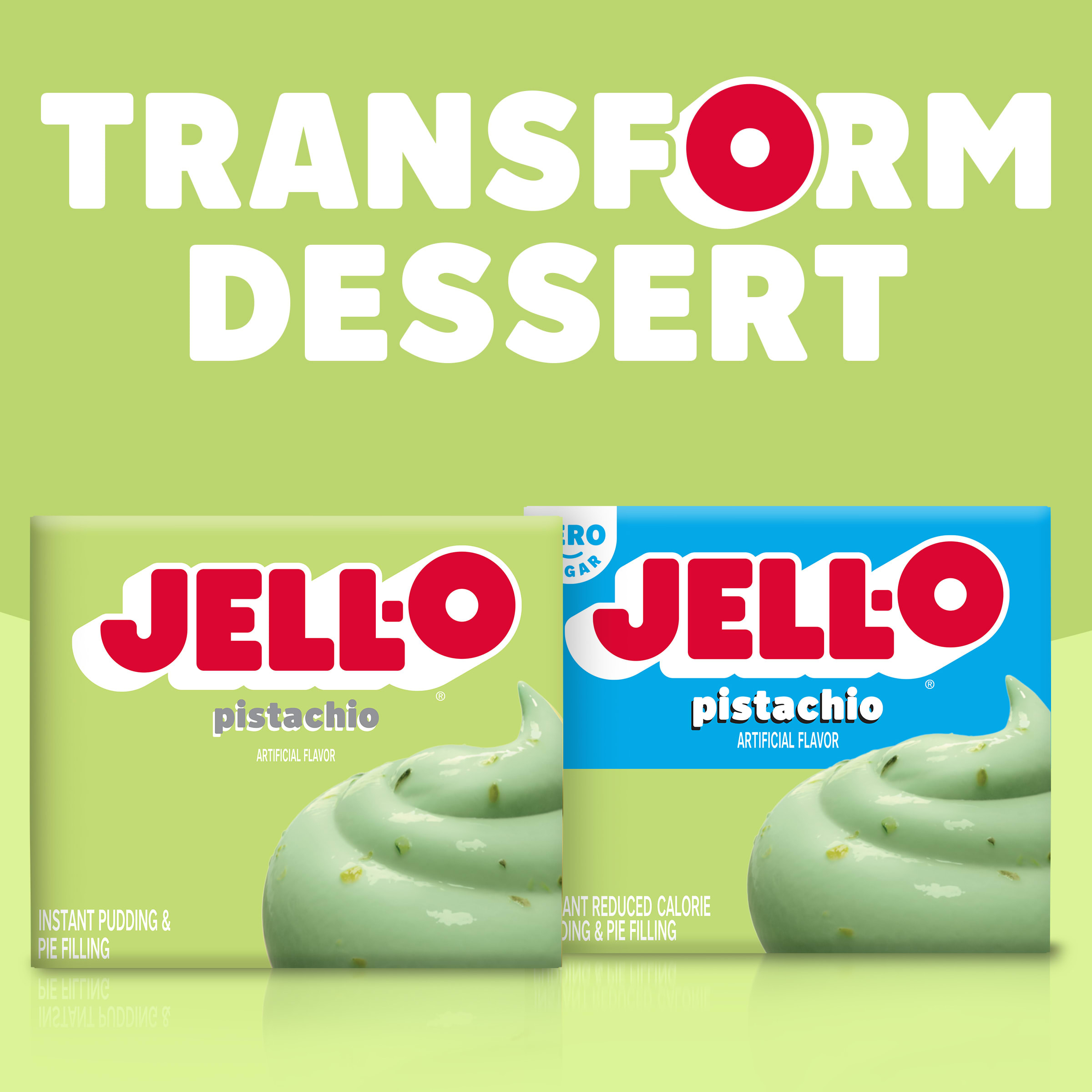 Jell-O Pistachio Artificially Flavored Instant Pudding & Pie