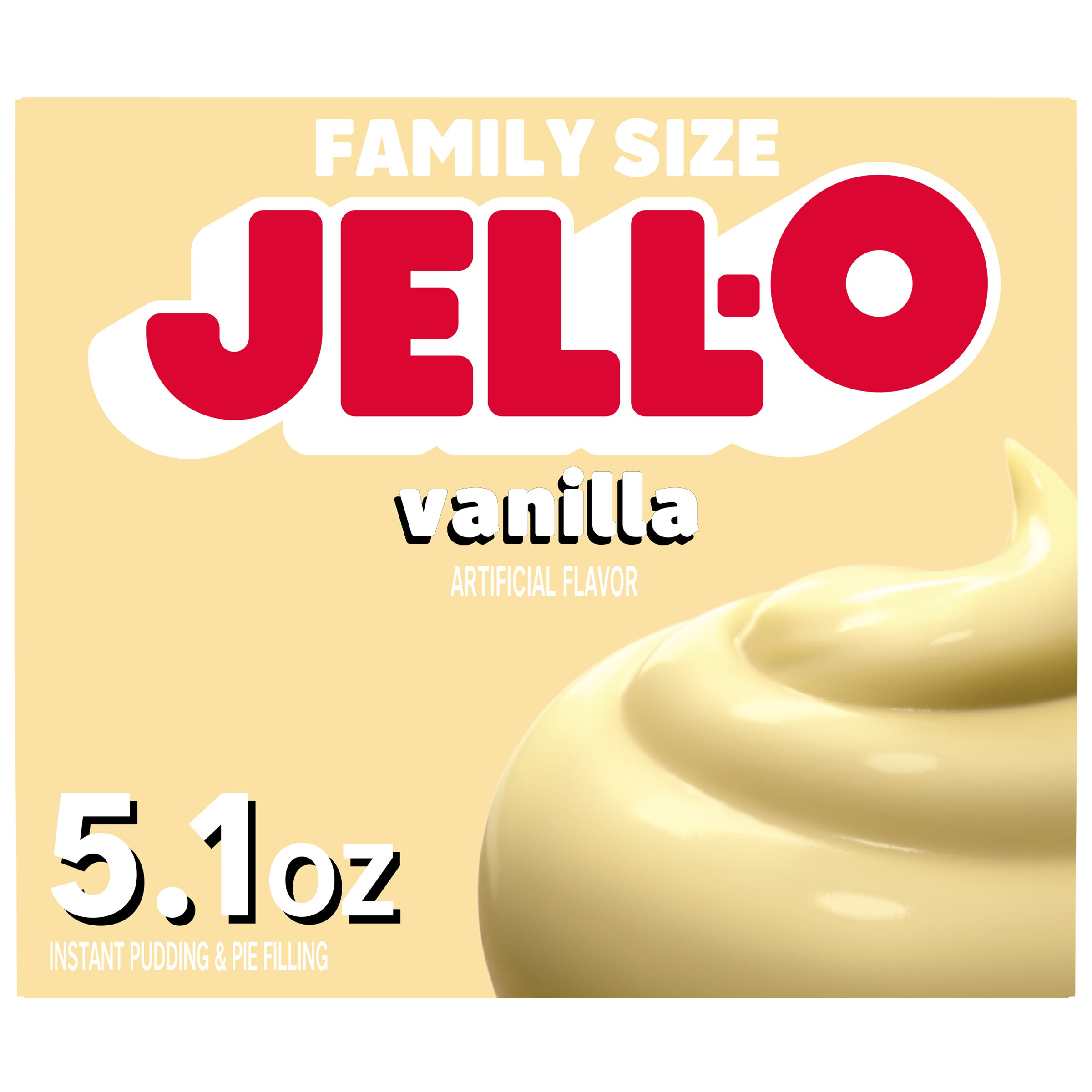 Jell-O Vanilla Artificially Flavored Instant Pudding & Pie Filling