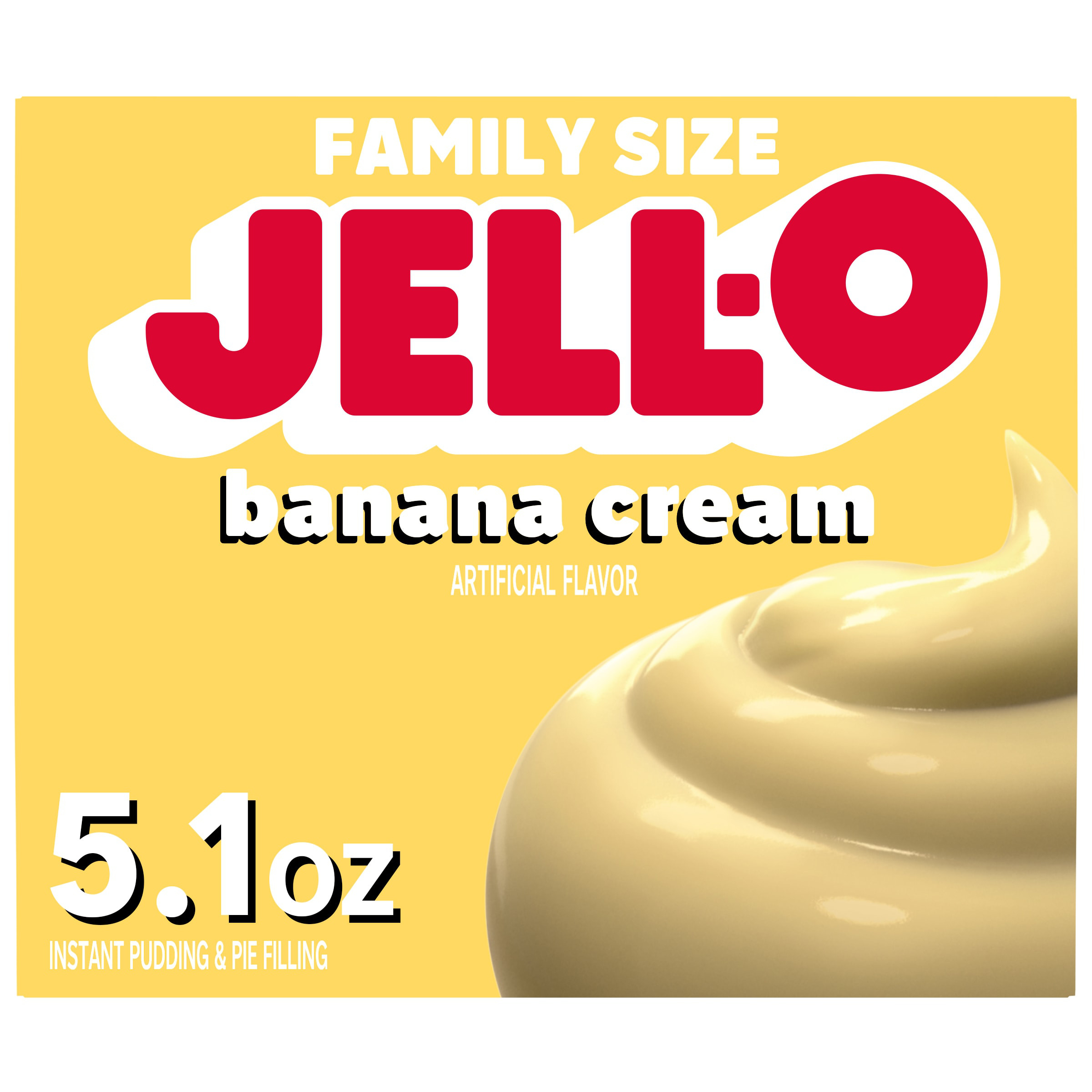 ジェル2＆クリーム3 Jell-O Banana Cream Artificially Flavored Instant Pudding & Pie
