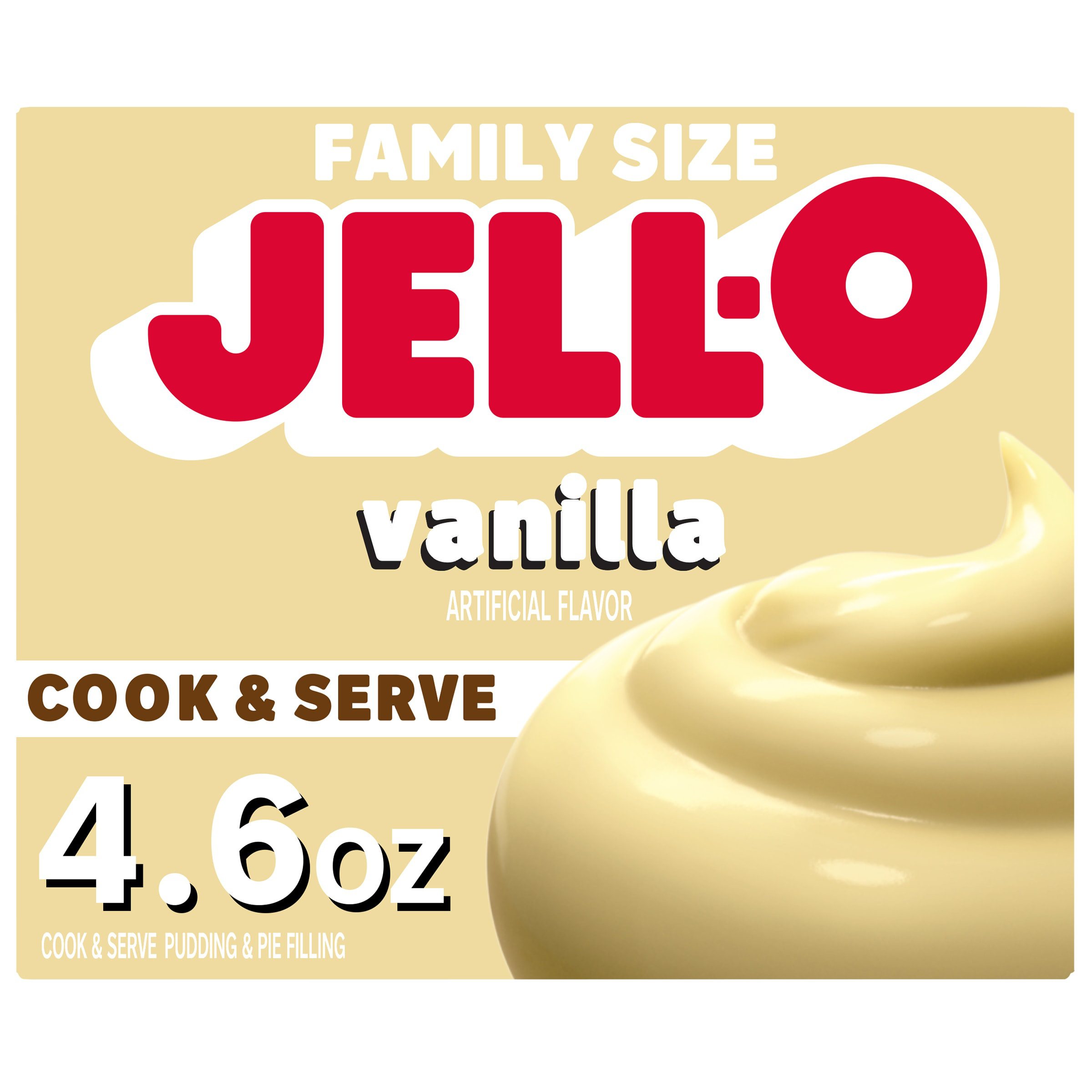 Jell-O Banana Cream Artificially Flavored Instant Pudding & Pie