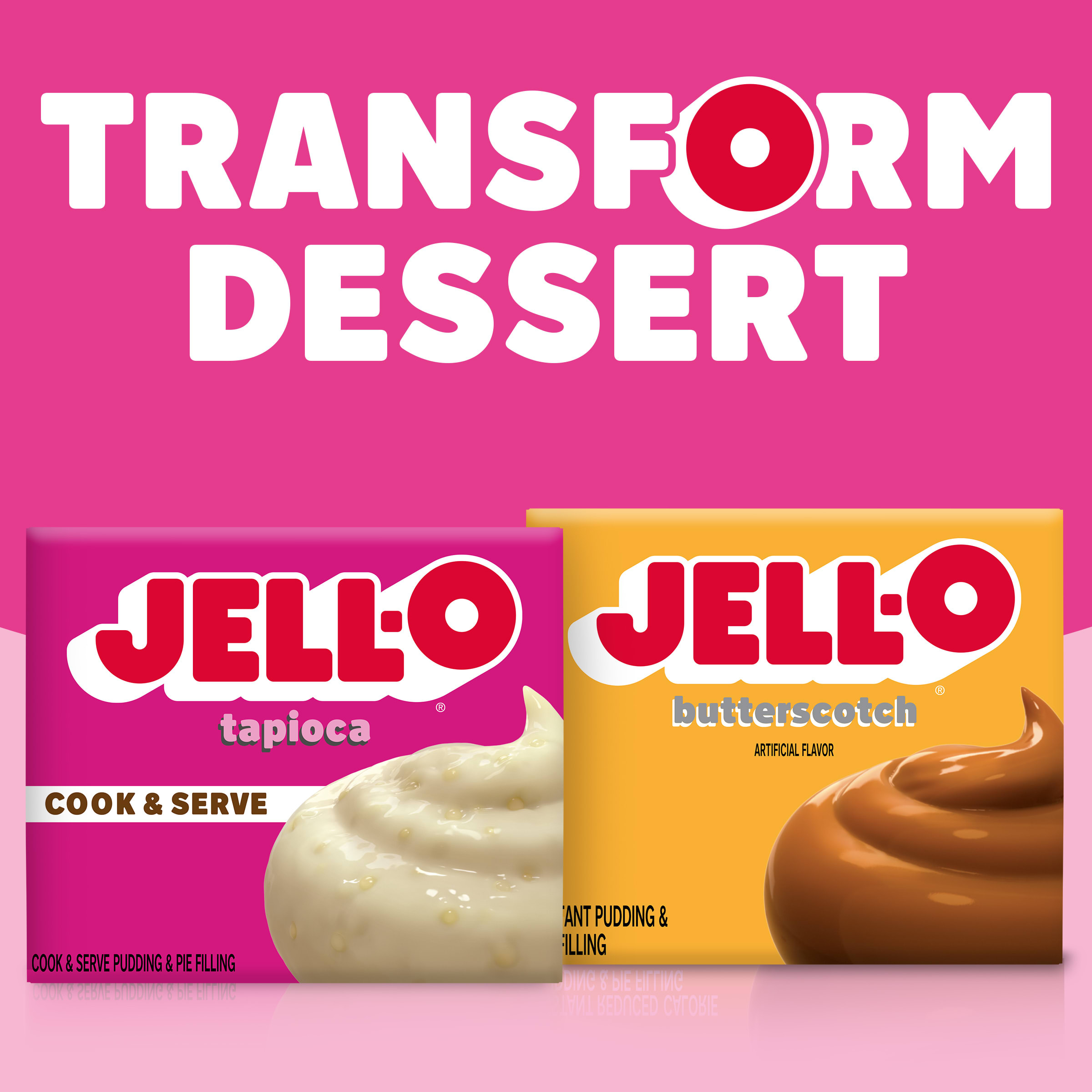 Jell-O Cook & Serve Tapioca Artificially Flavored Fat Free Pudding