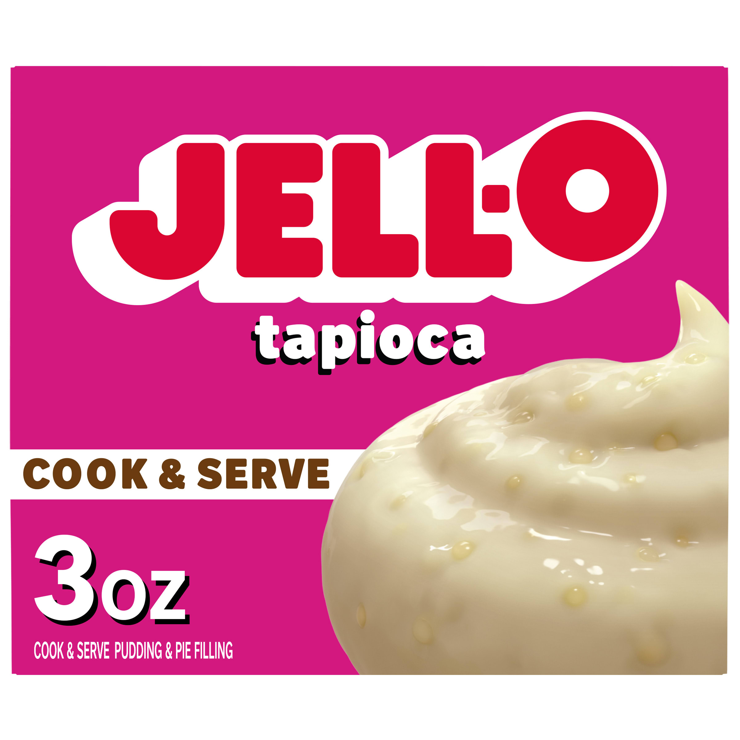 Jell-O Cook & Serve Tapioca Artificially Flavored Fat Free Pudding