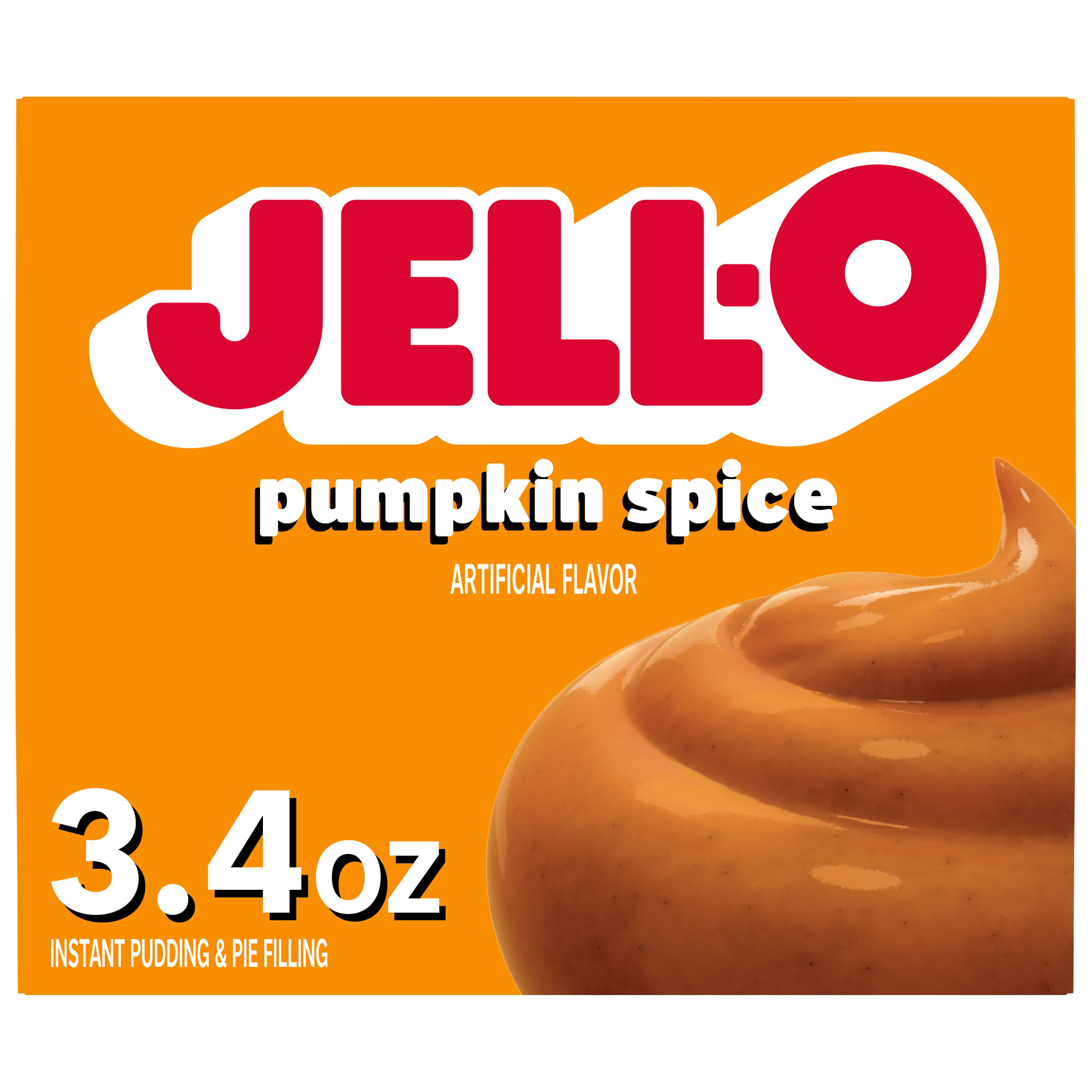 Jell-O Pumpkin Spice Artificially Flavored Instant Pudding & Pie