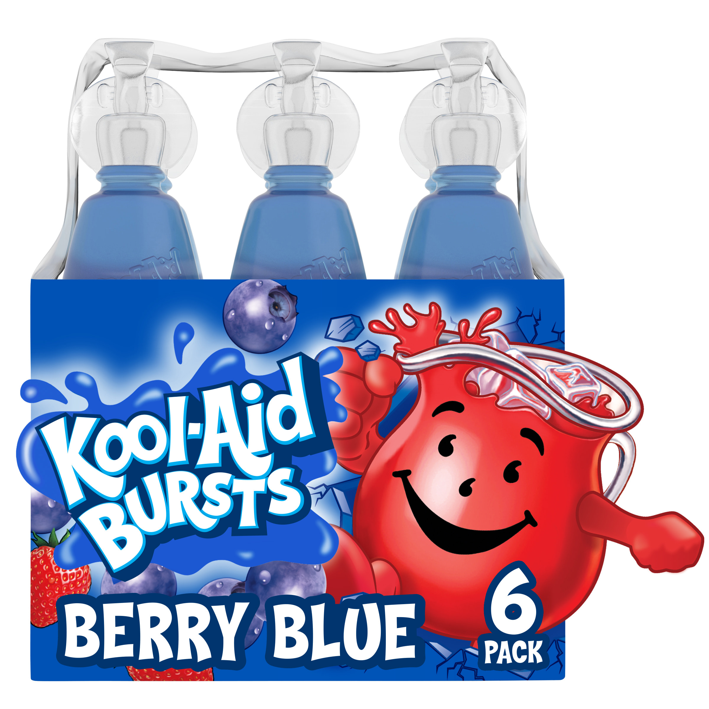Kool-Aid Jammers Cherry Flavored 10 ct Box, 6 fl oz Pouches