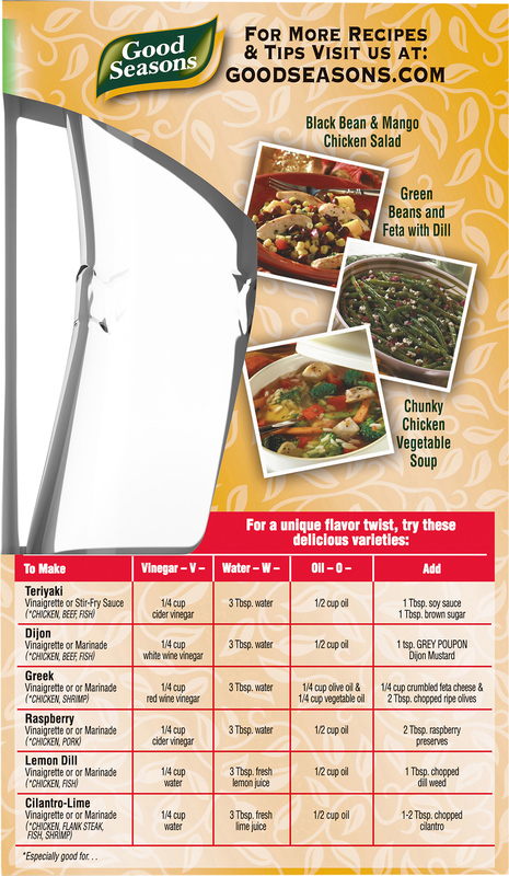 Good Seasons Italian Dressing & Recipe Seasoning Mix with Free Cruet Kit, 2  ct Packets | Giant Eagle | Because It Matters | Grocery Store & Pharmacy