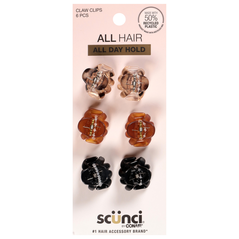 Scunci No-Slip Grip Claw Clips | Giant Eagle | Because It Matters