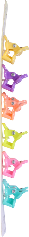 Lot De 3 X 12 Barrettes Scünci Snap Clips - Multicolore - 36 Pièces Au Total - Neuf