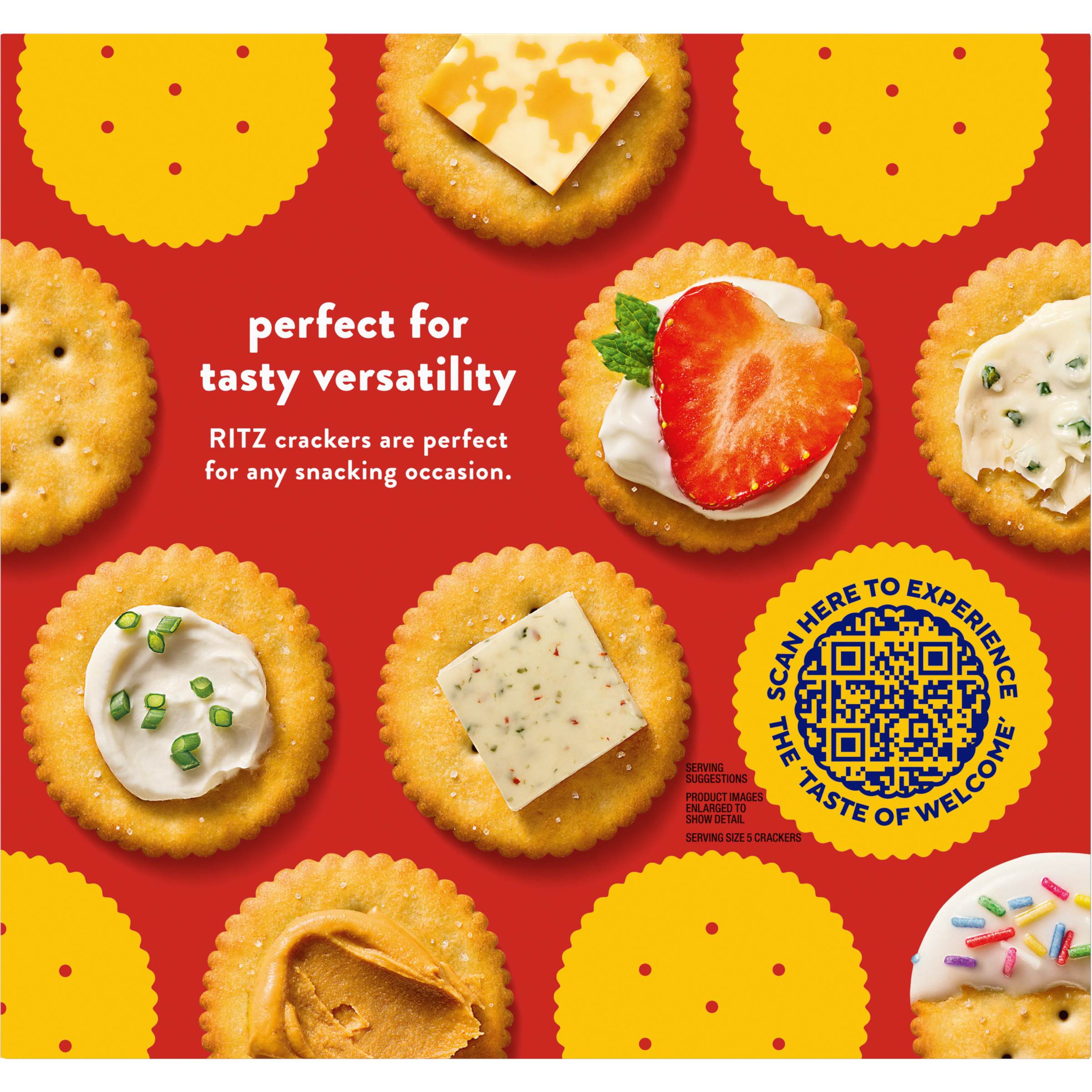 RITZ Original Crackers, Snacks for Kids and Adults, Lunch Snacks