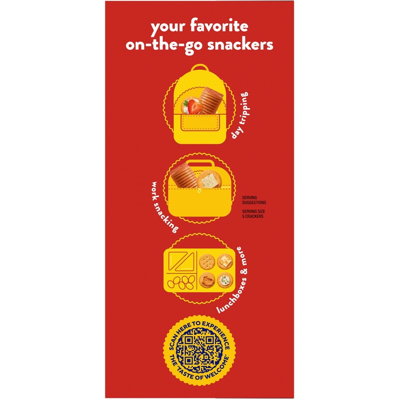 RITZ Fresh Stacks Original Crackers, Travel Snacks, 11.8 oz (8