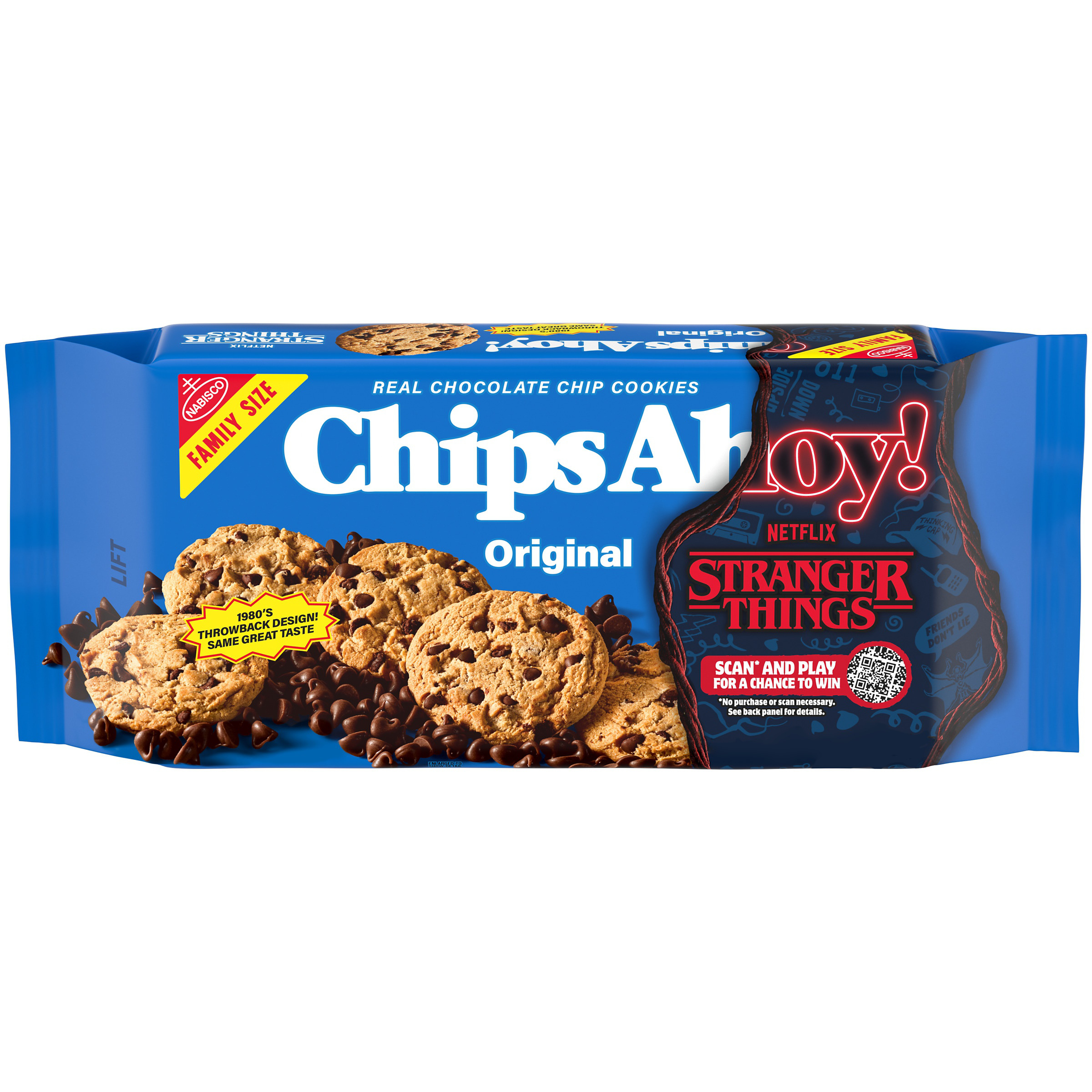 chips ahoy! 大型ストアディスプレイ CHIPS AHOY! Original Chocolate Chip Cookies, Family Size, 18.2 oz
